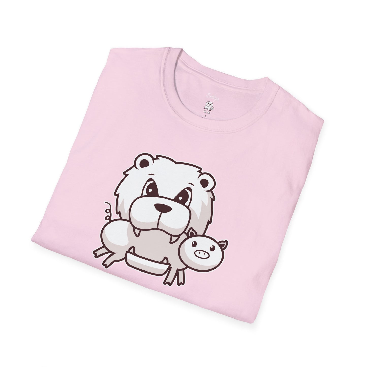 Saja & Joke Ball - B/W/S - Unisex Softstyle T-Shirt