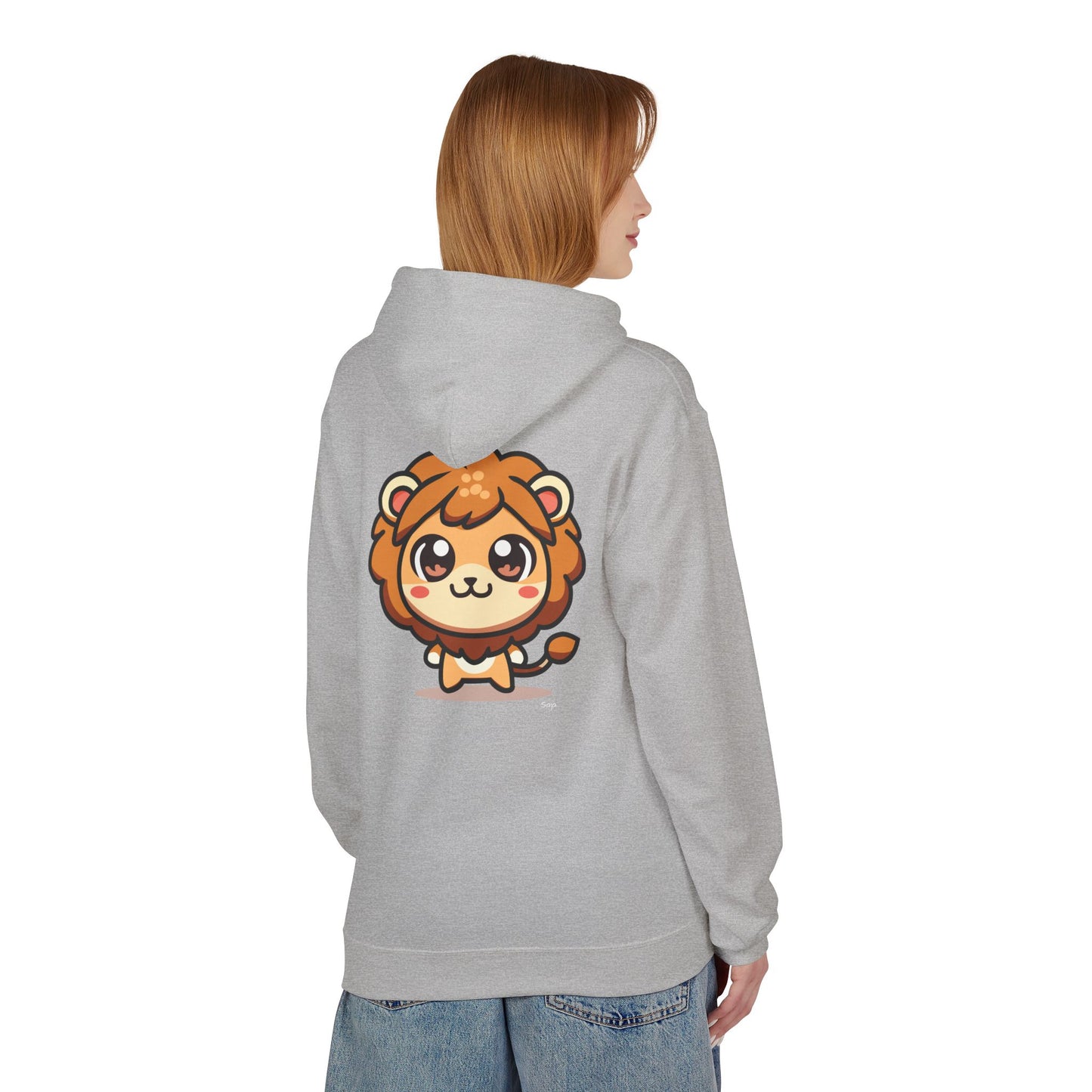 Saja - Chibi Form - Unisex Midweight Softstyle Fleece Hoodie