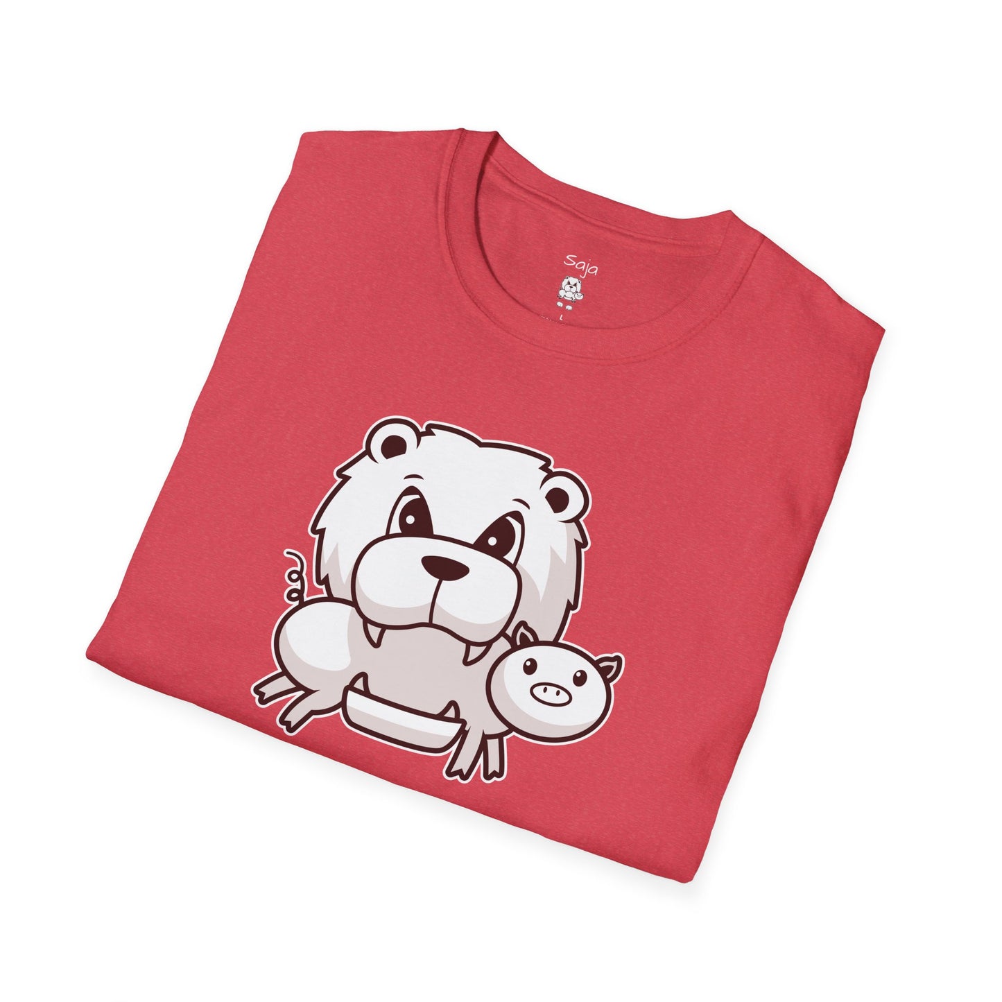Saja & Joke Ball - B/W/S - Unisex Softstyle T-Shirt
