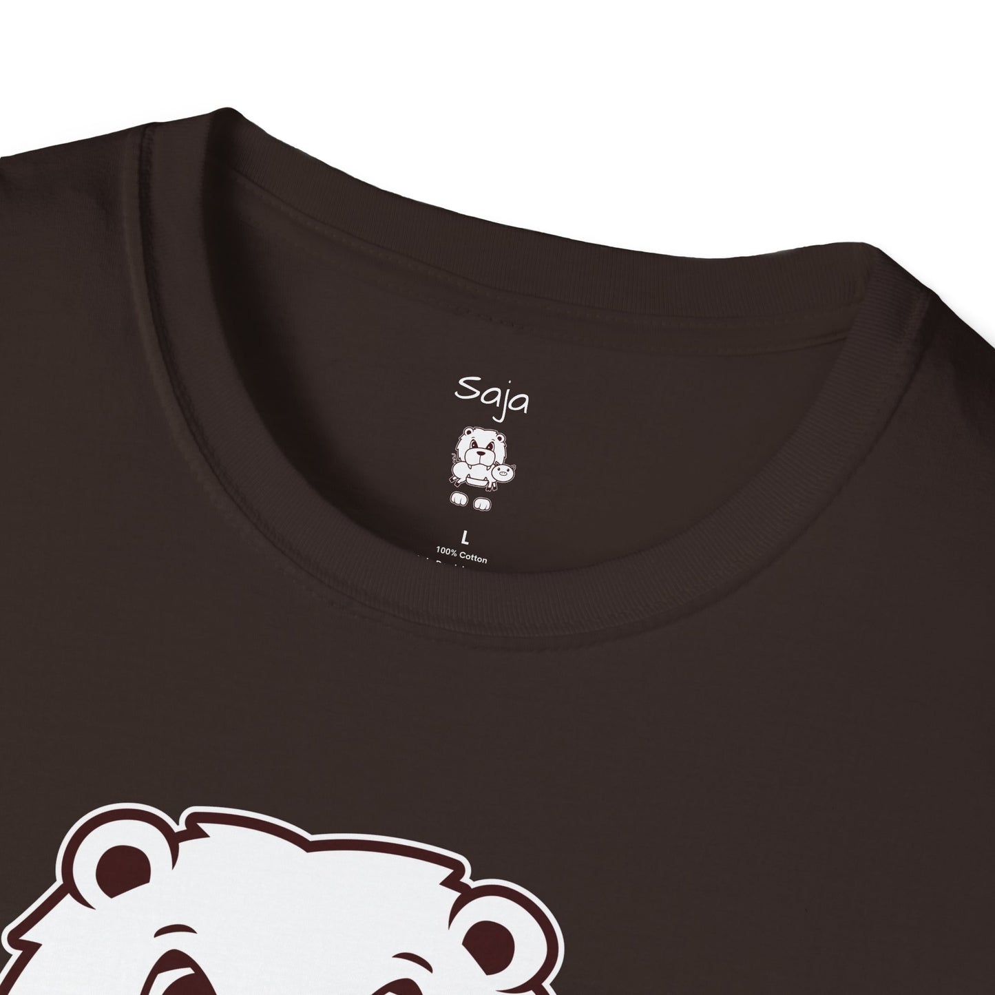 Saja & Joke Ball - B/W - Unisex Softstyle T-Shirt