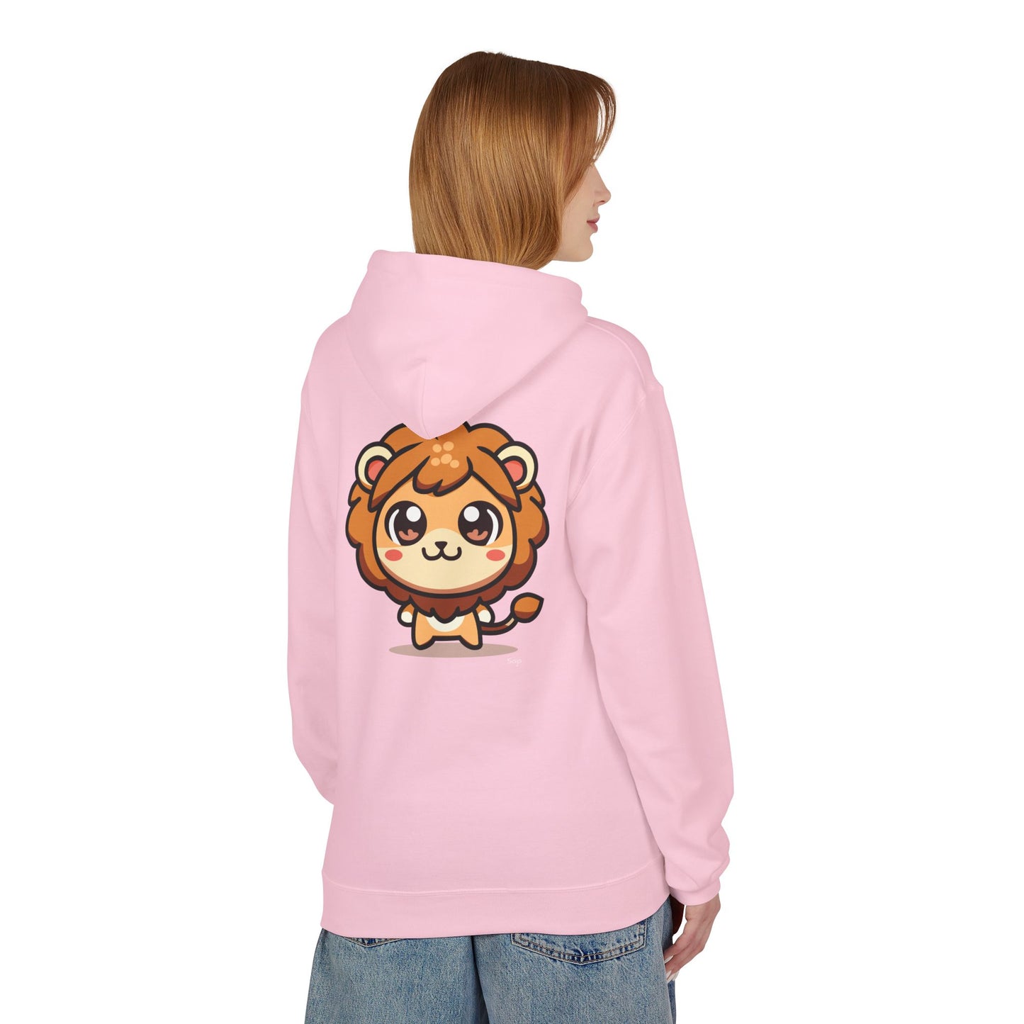 Saja - Chibi Form - Unisex Midweight Softstyle Fleece Hoodie