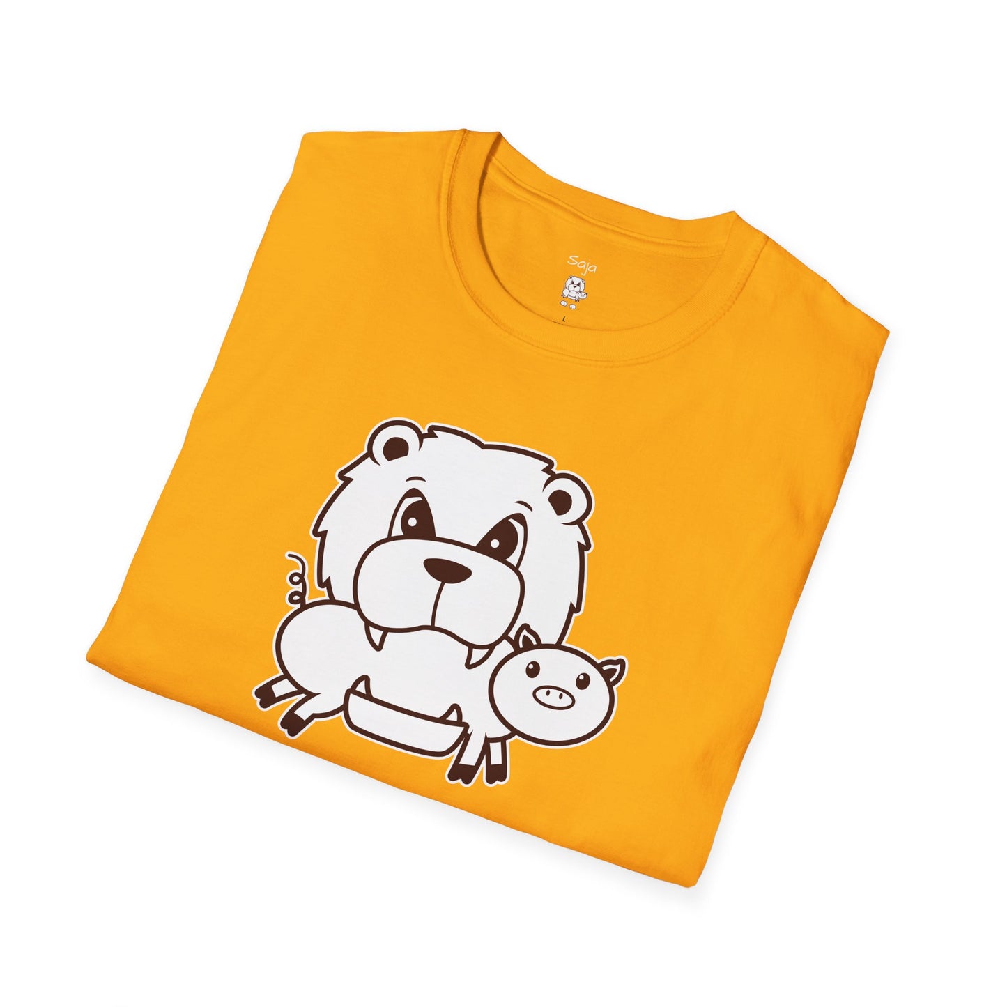 Saja & Joke Ball - B/W - Unisex Softstyle T-Shirt