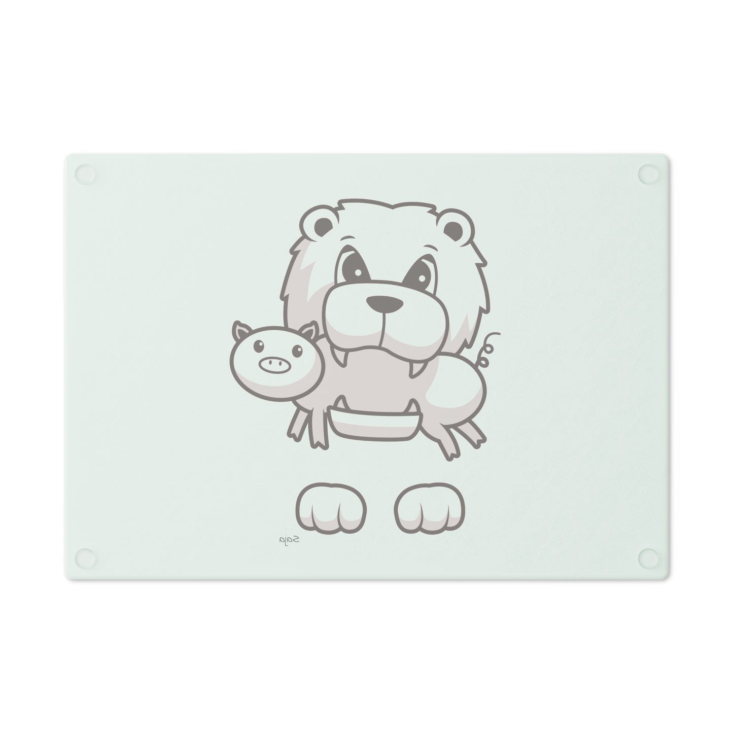 Saja & Joke Ball - B/W/S - Cutting Board