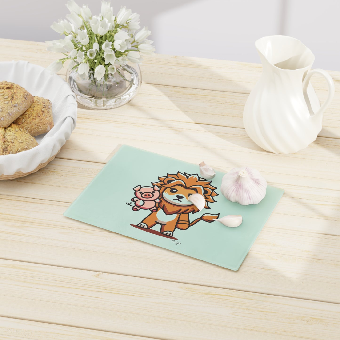 Saja & Joke Ball - Yeou Form - Cutting Board