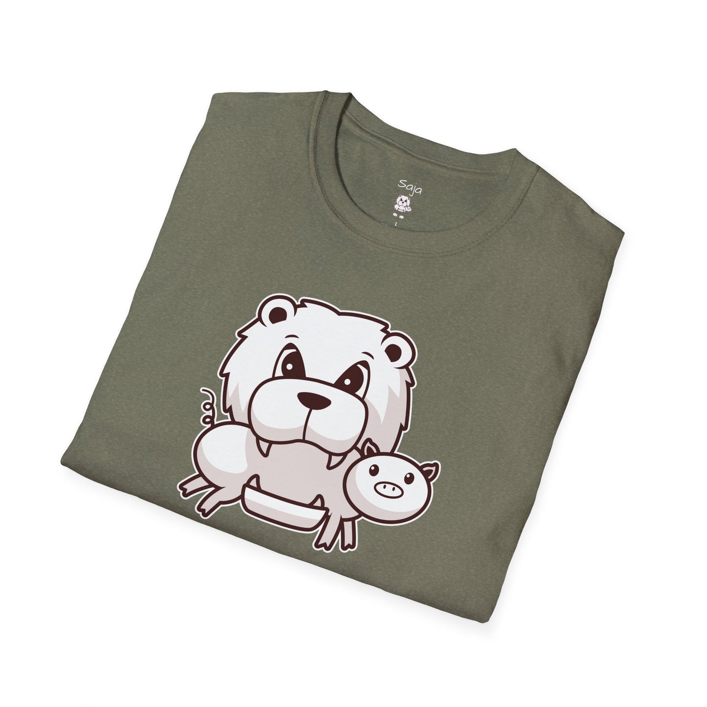 Saja & Joke Ball - B/W/S - Unisex Softstyle T-Shirt