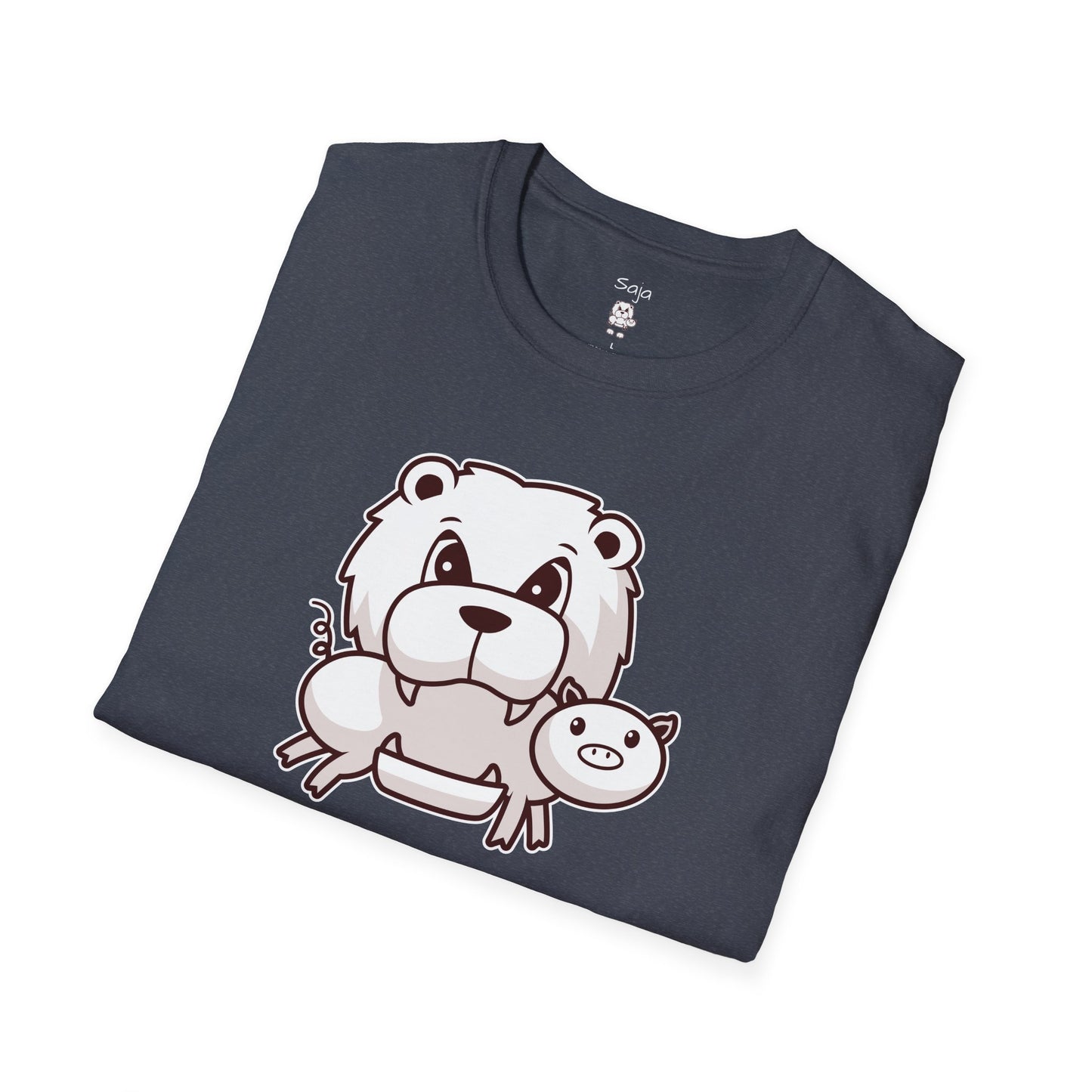 Saja & Joke Ball - B/W/S - Unisex Softstyle T-Shirt