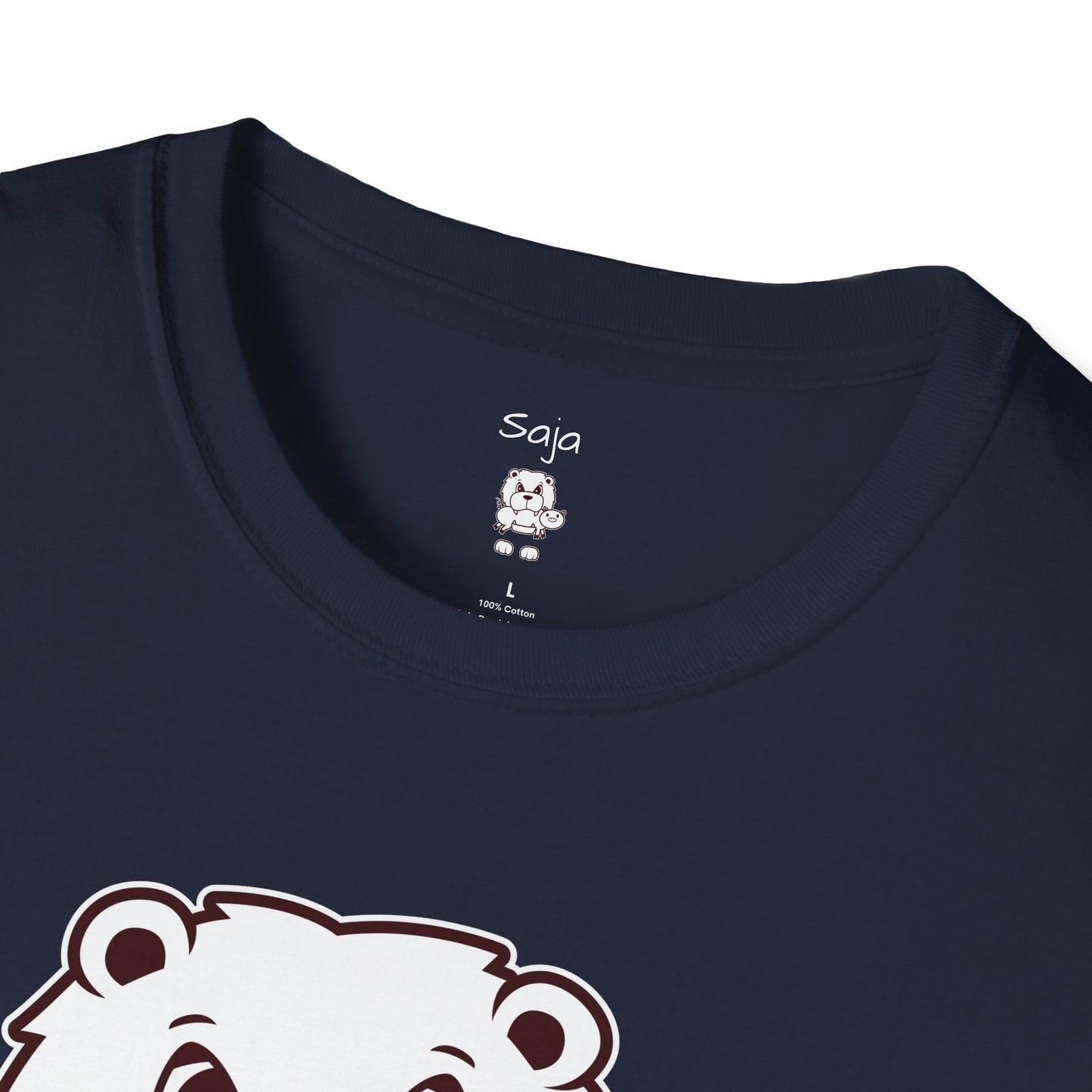 Saja & Joke Ball - B/W - Unisex Softstyle T-Shirt
