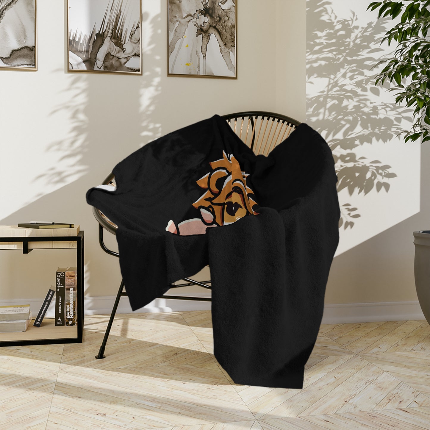 Saja & Joke Ball - Yeou Form - Velveteen Microfiber Blanket