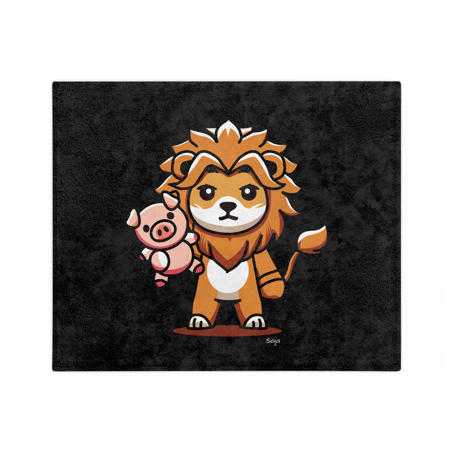 Saja & Joke Ball - Yeou Form - Velveteen Microfiber Blanket