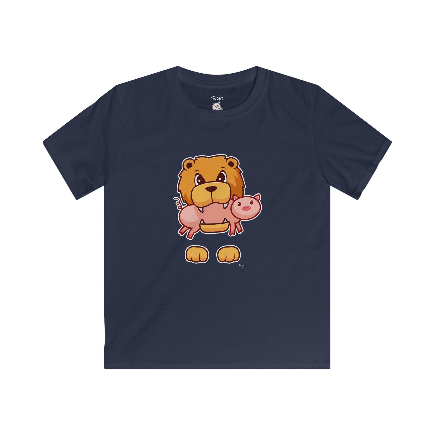Saja & Joke Ball - Signature Color - Kids Softstyle Tee