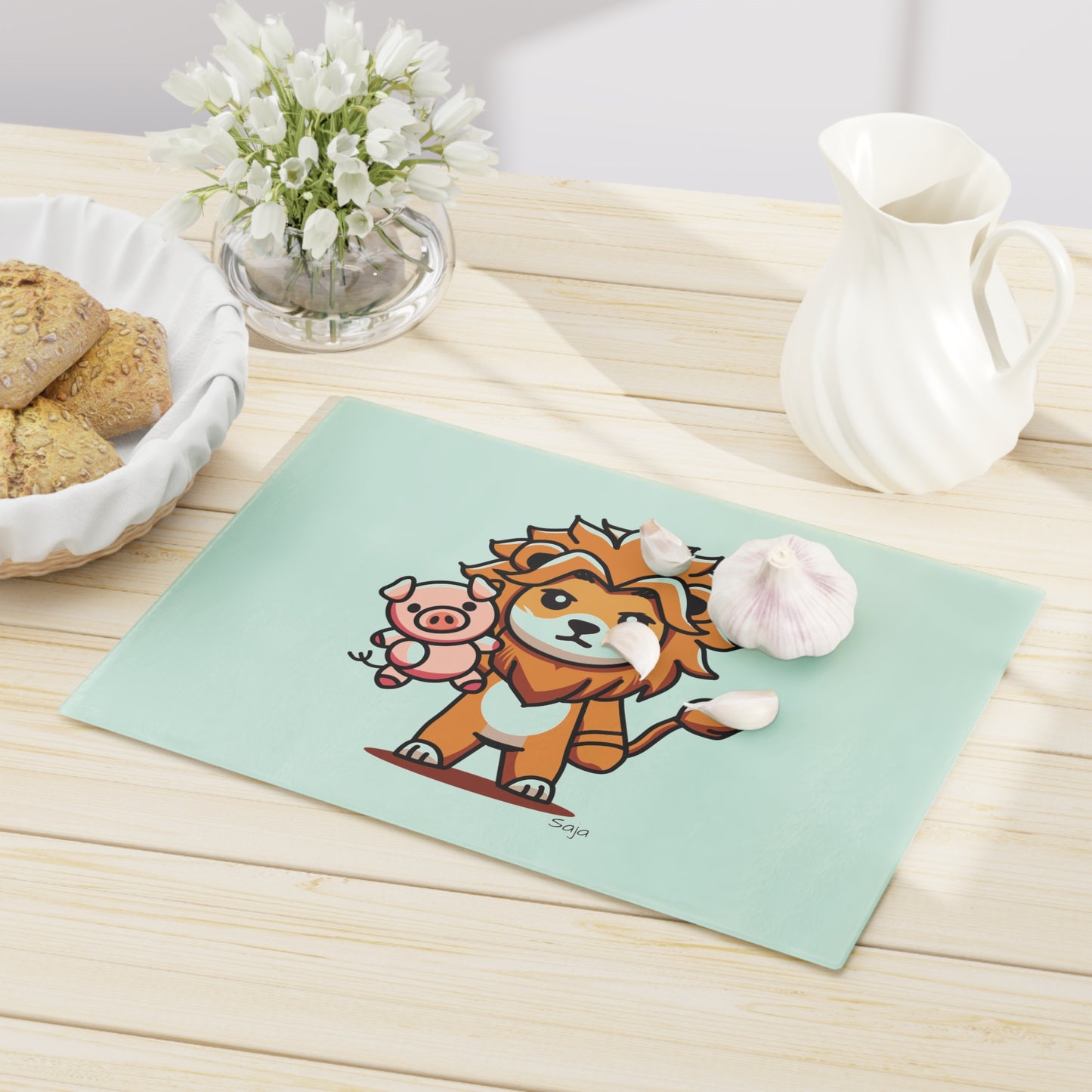 Saja & Joke Ball - Yeou Form - Cutting Board