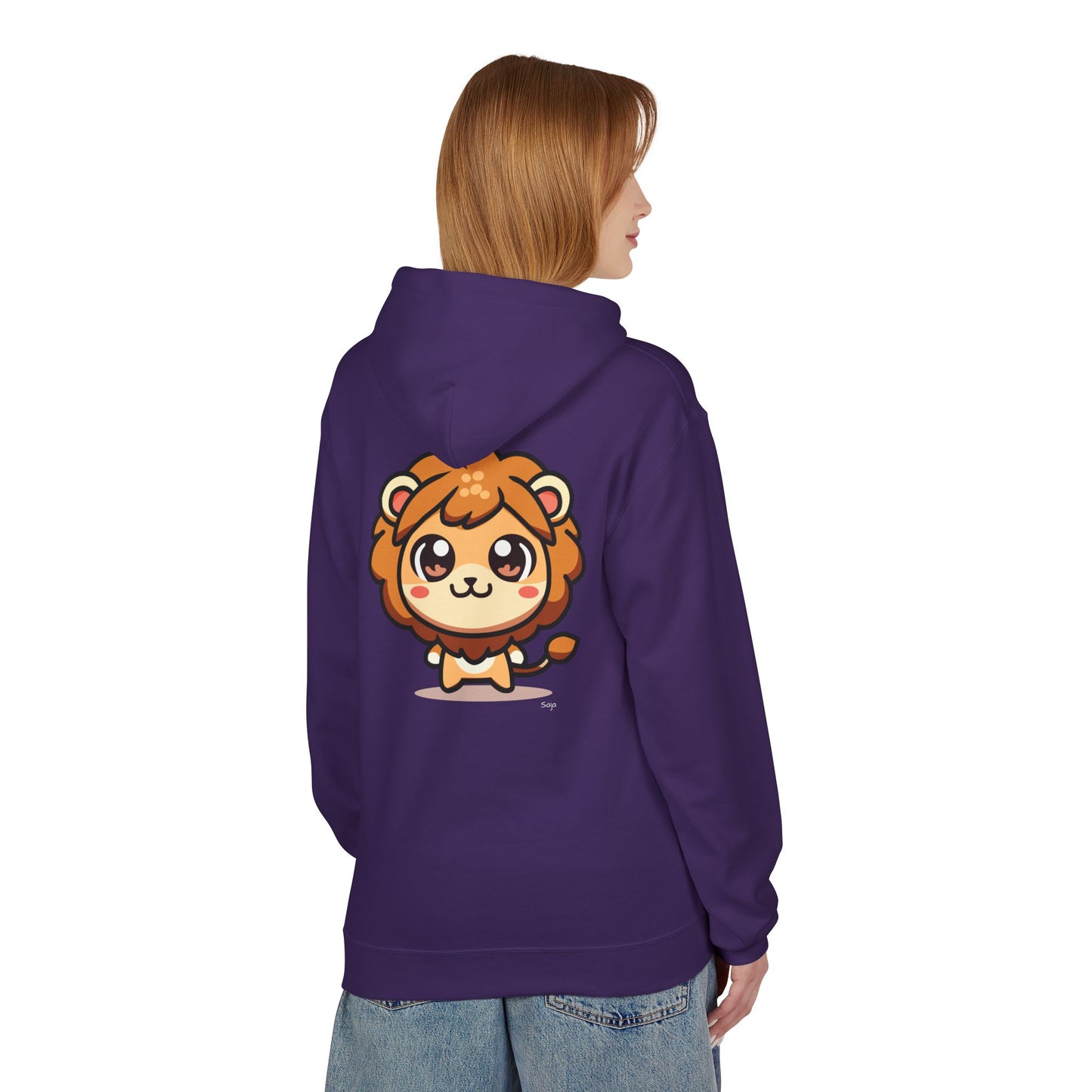 Saja - Chibi Form - Unisex Midweight Softstyle Fleece Hoodie