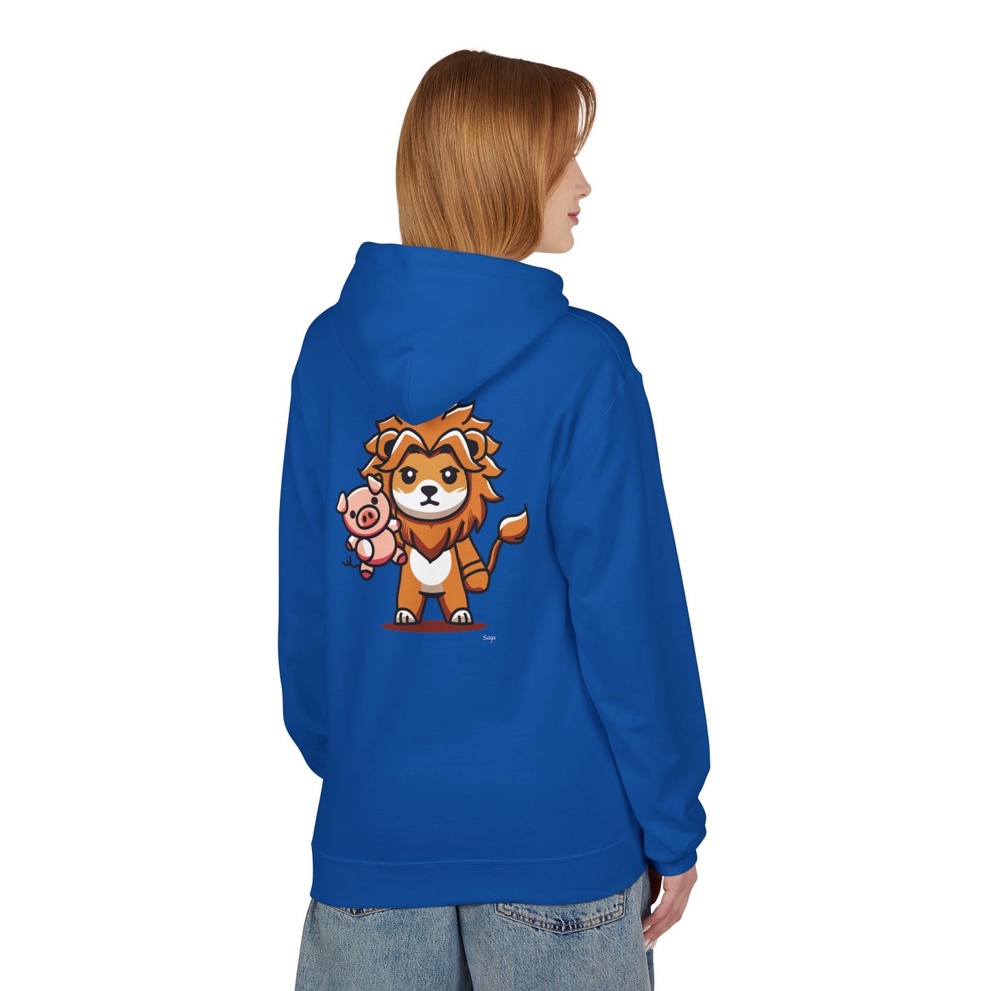 Saja & Joke Ball - Yeou Form - Unisex Midweight Softstyle Fleece Hoodie