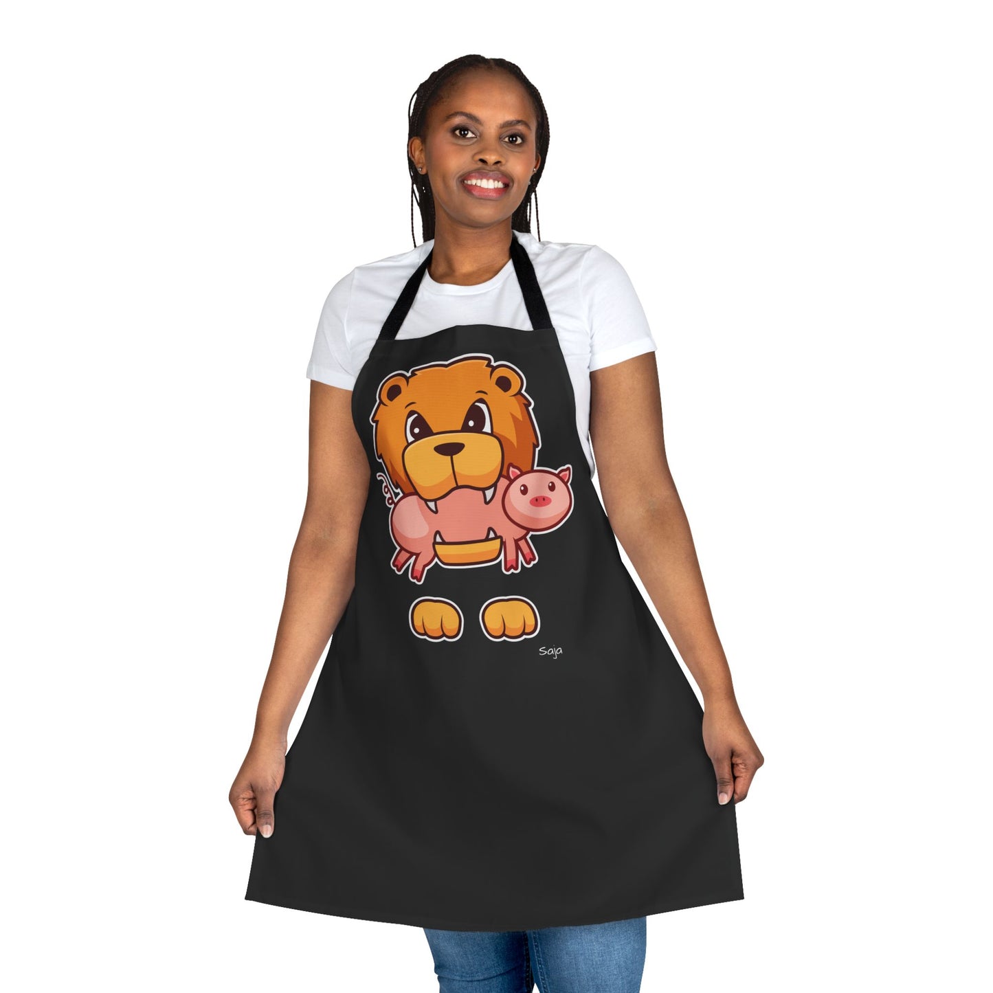 Saja & Joke Ball - Signature Color - Apron, Black Color Straps