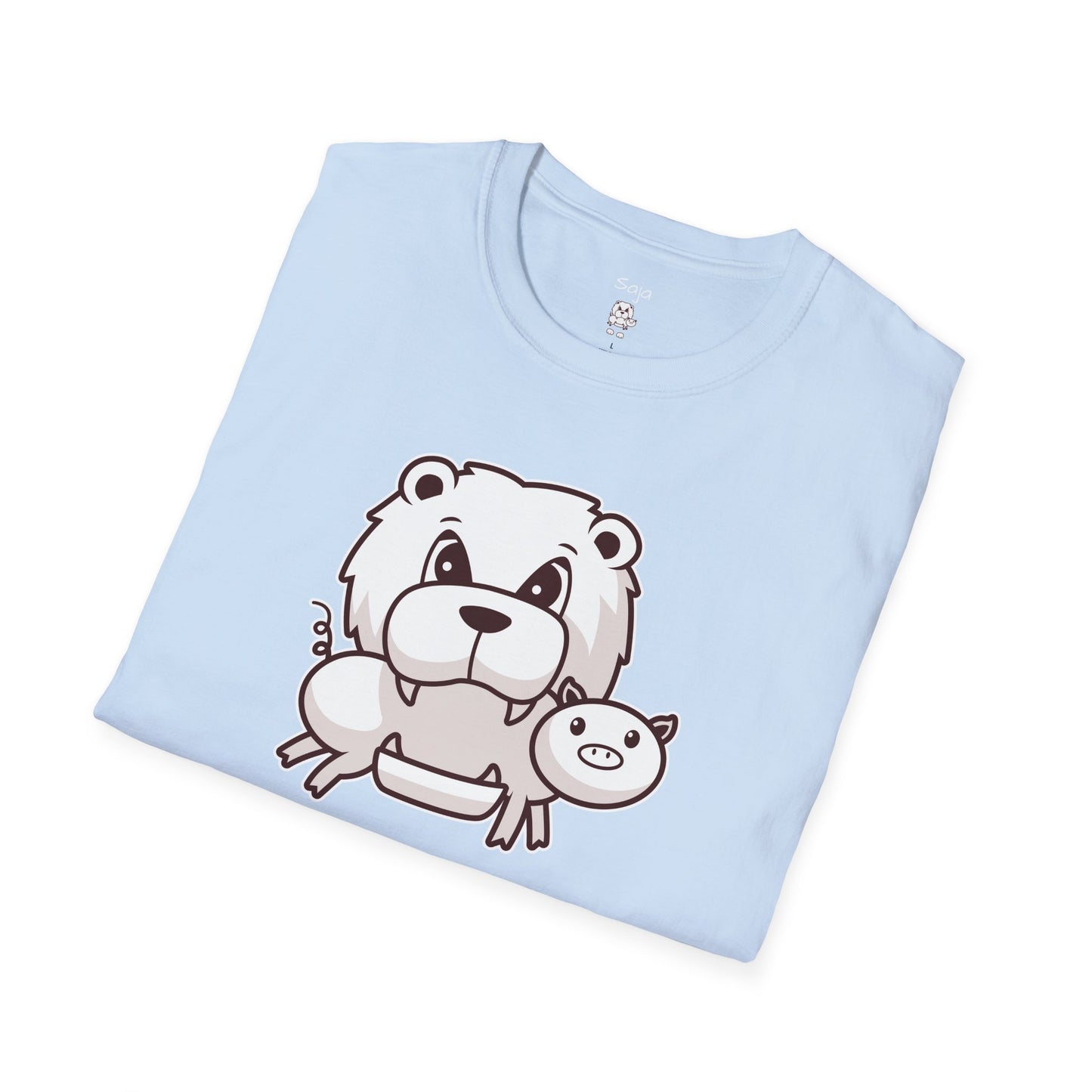 Saja & Joke Ball - B/W/S - Unisex Softstyle T-Shirt