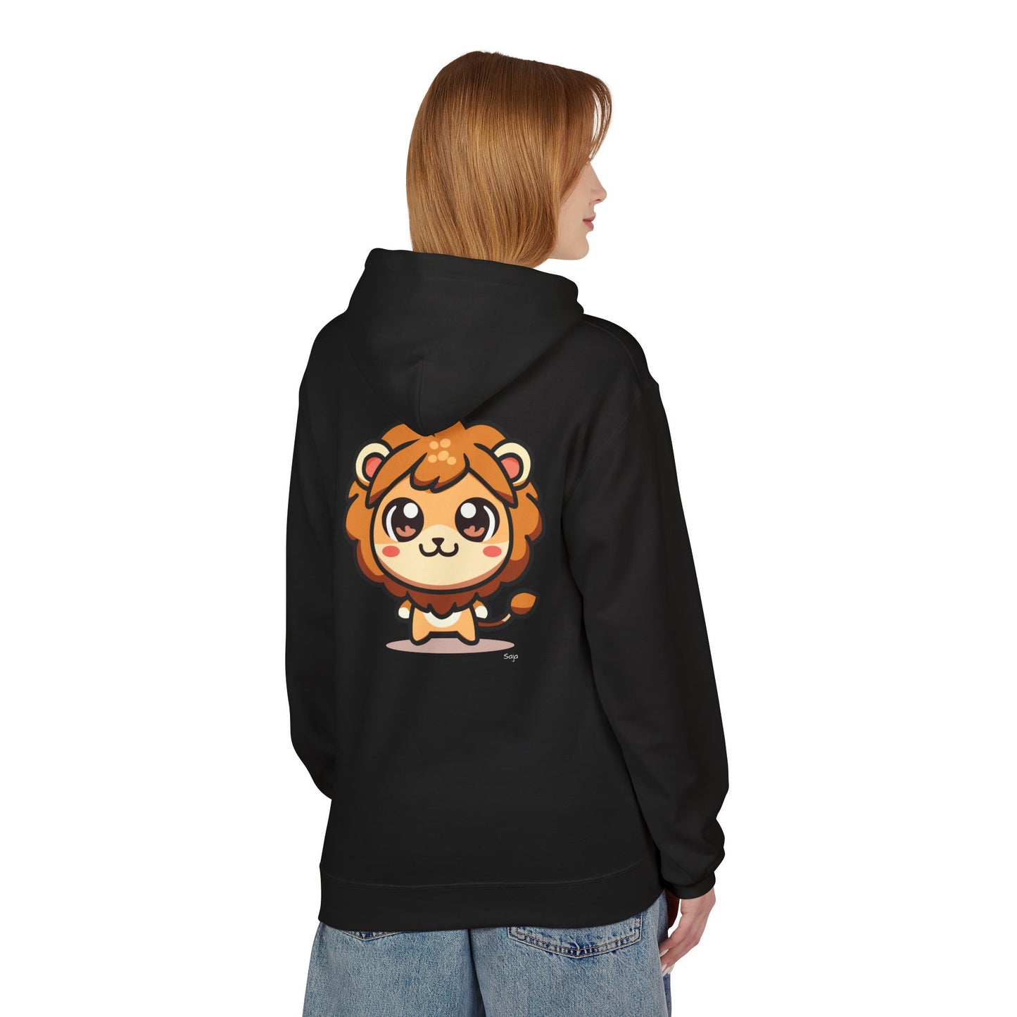Saja - Chibi Form - Unisex Midweight Softstyle Fleece Hoodie