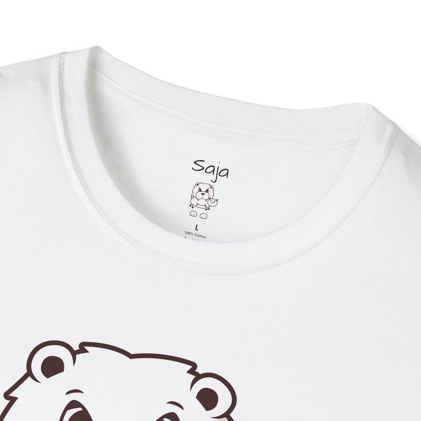 Saja & Joke Ball - B/W/S - Unisex Softstyle T-Shirt
