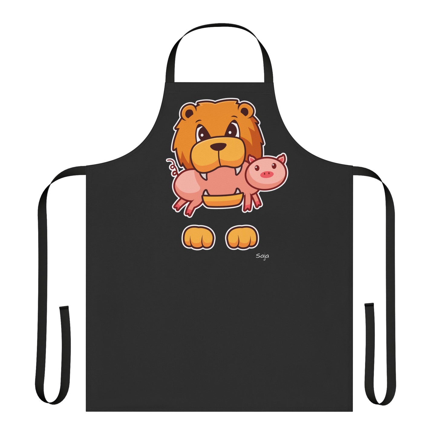 Saja & Joke Ball - Signature Color - Apron, Black Color Straps