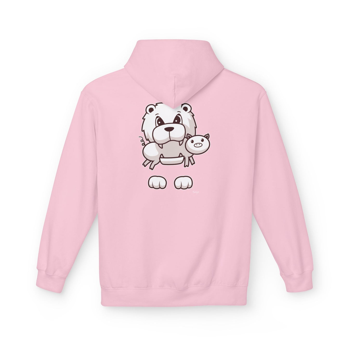 Saja & Joke Ball - B/W/S - Unisex Midweight Softstyle Fleece Hoodie