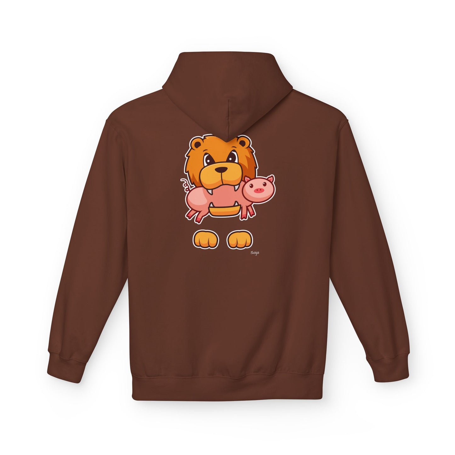 Saja & Joke Ball - Signature Color - Unisex Midweight Softstyle Fleece Hoodie