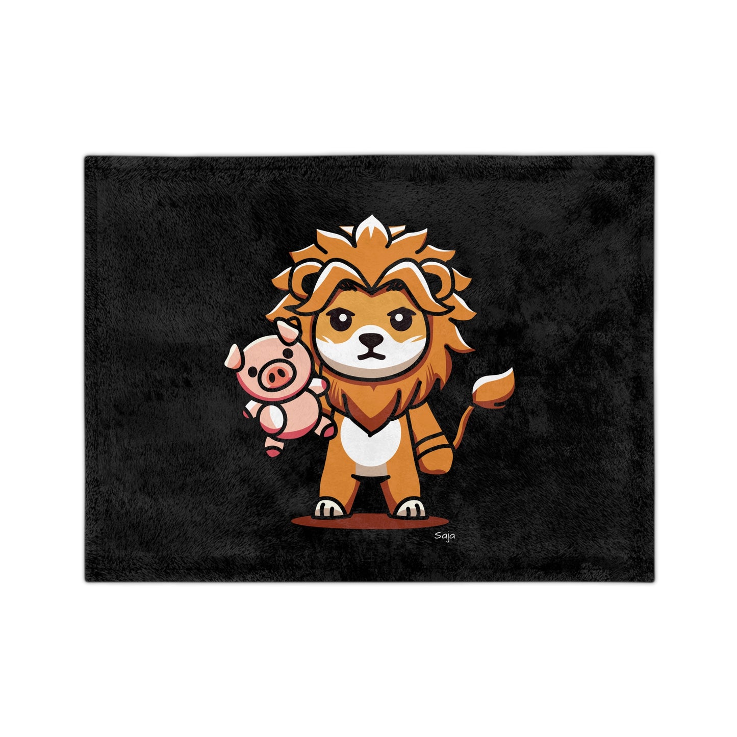 Saja & Joke Ball - Yeou Form - Velveteen Microfiber Blanket