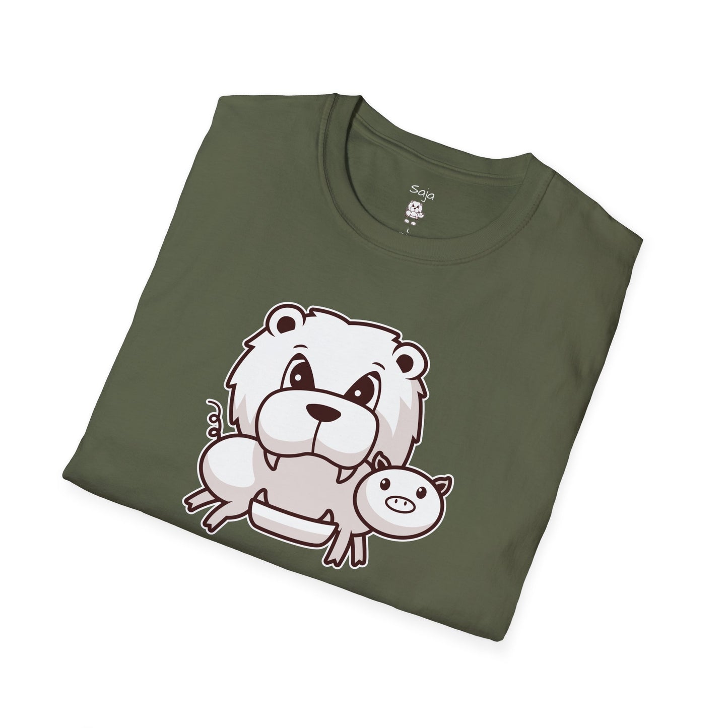 Saja & Joke Ball - B/W/S - Unisex Softstyle T-Shirt
