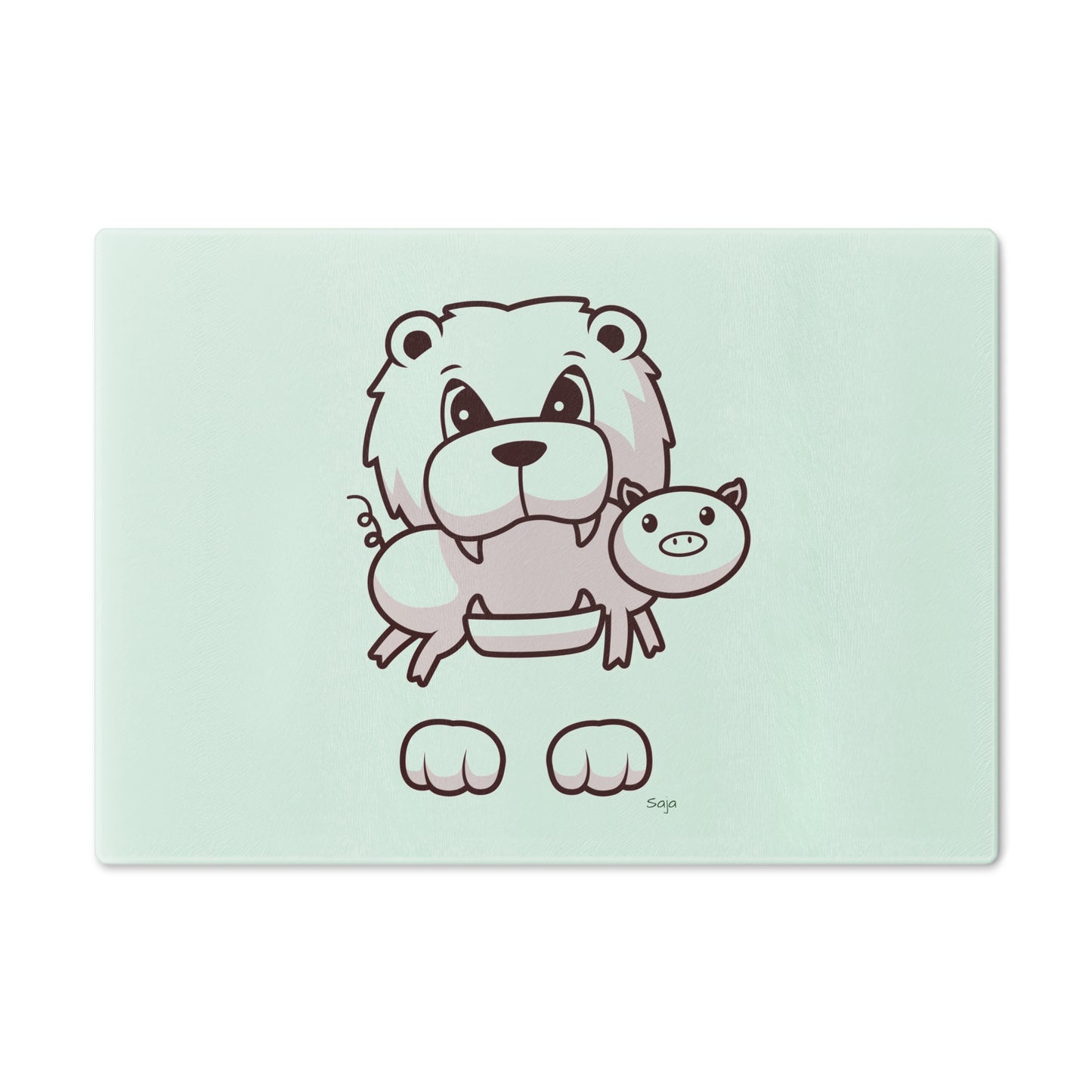 Saja & Joke Ball - B/W/S - Cutting Board