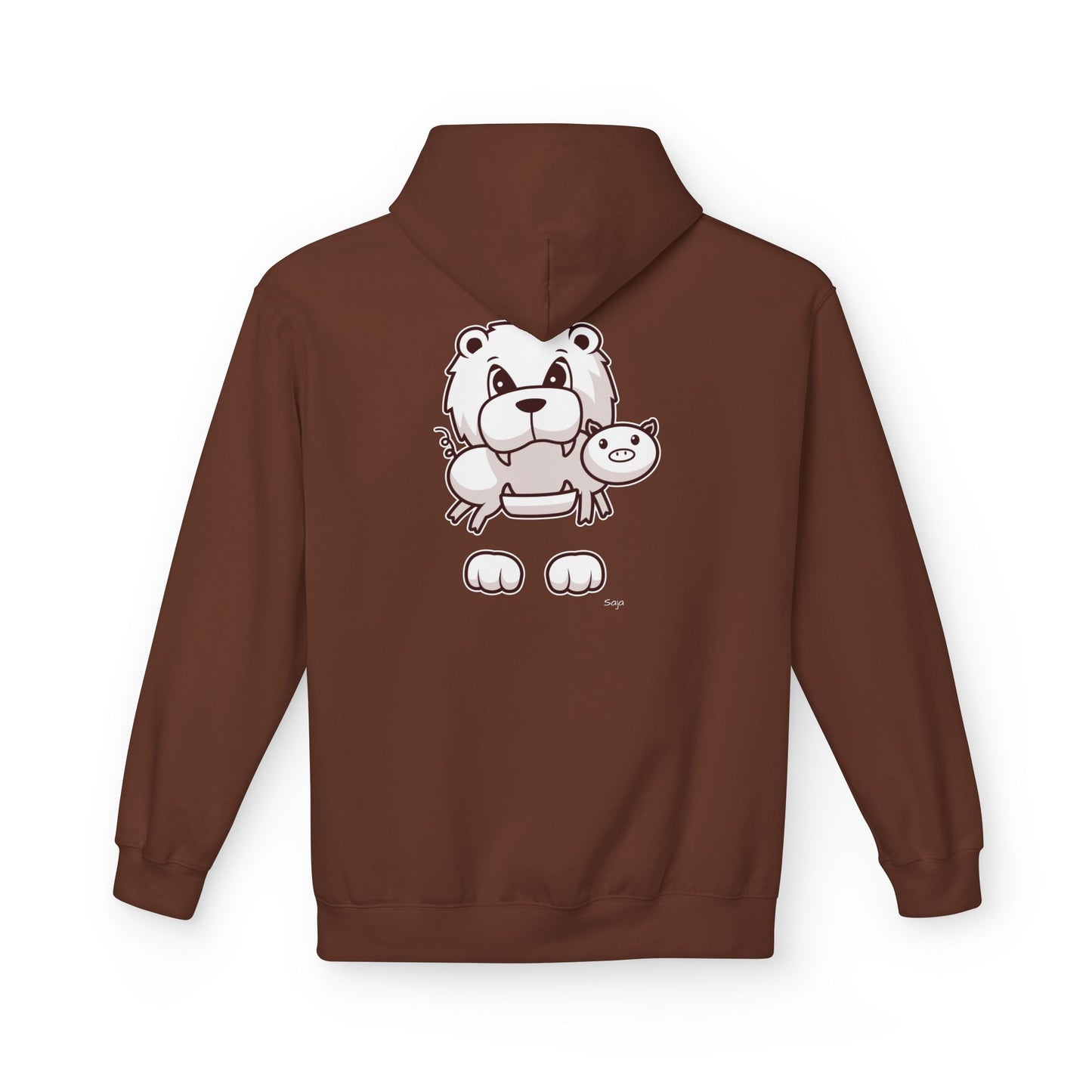 Saja & Joke Ball - B/W/S - Unisex Midweight Softstyle Fleece Hoodie
