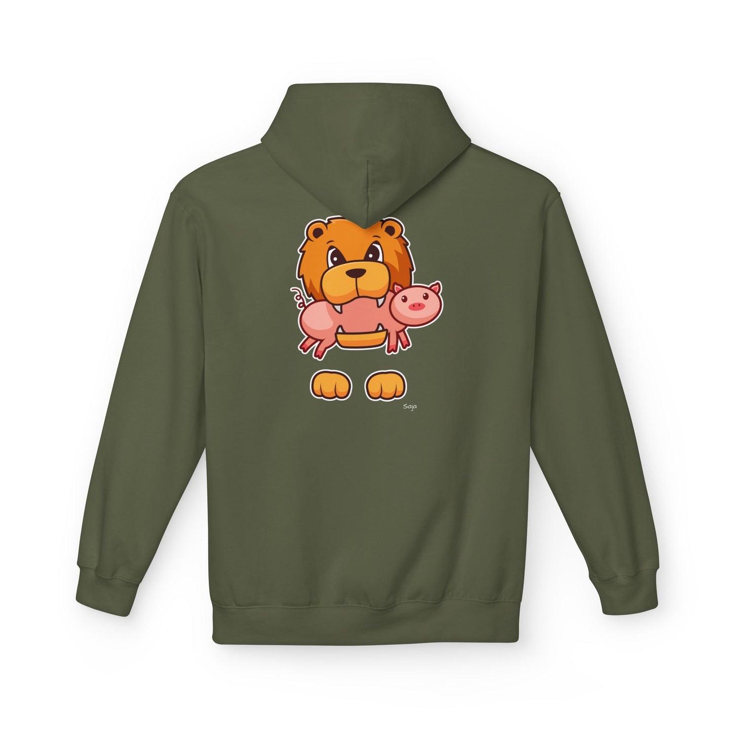 Saja & Joke Ball - Signature Color - Unisex Midweight Softstyle Fleece Hoodie
