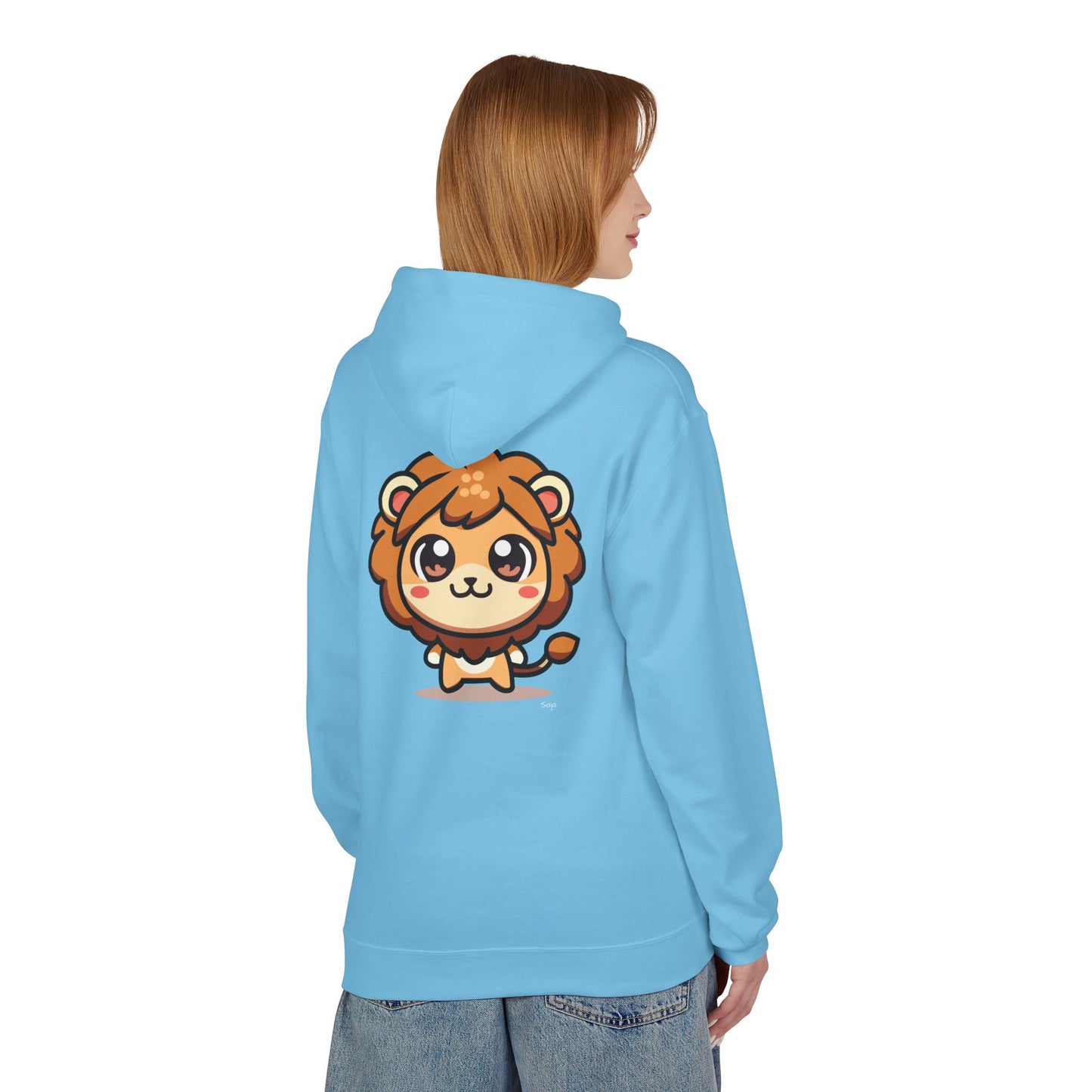 Saja - Chibi Form - Unisex Midweight Softstyle Fleece Hoodie