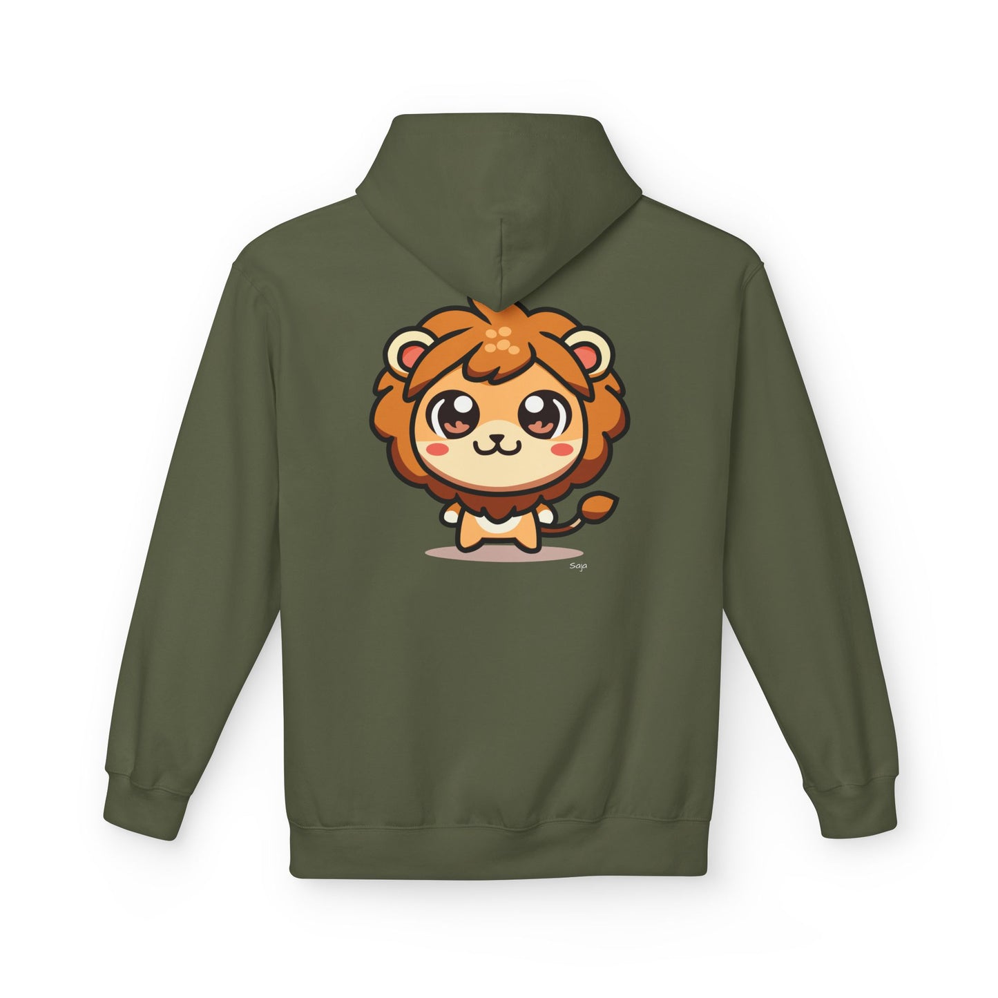 Saja - Chibi Form - Unisex Midweight Softstyle Fleece Hoodie