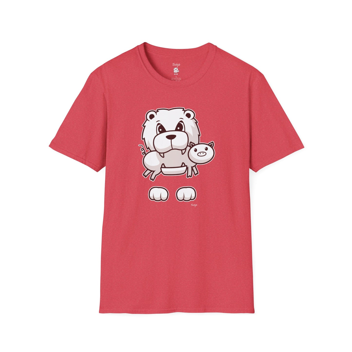 Saja & Joke Ball - B/W/S - Unisex Softstyle T-Shirt