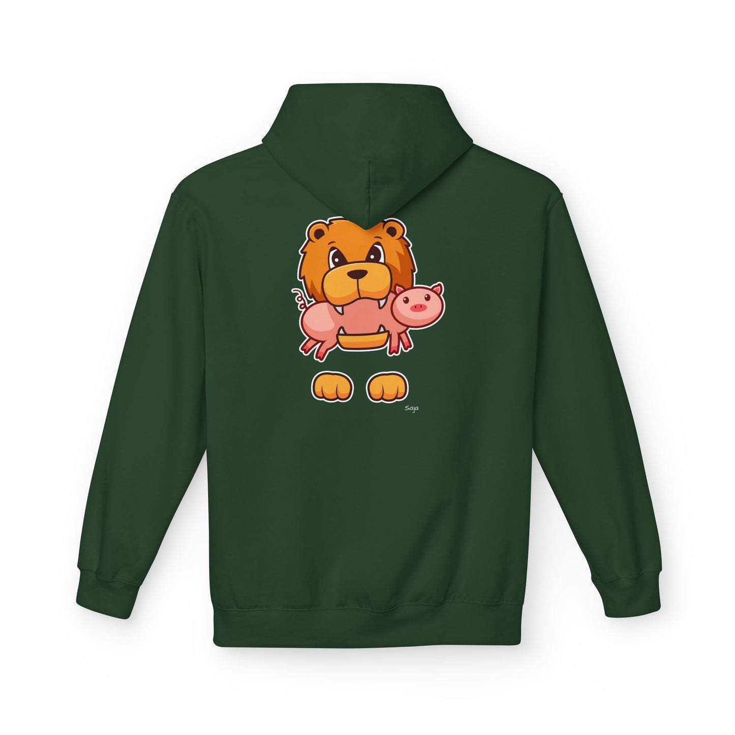 Saja & Joke Ball - Signature Color - Unisex Midweight Softstyle Fleece Hoodie
