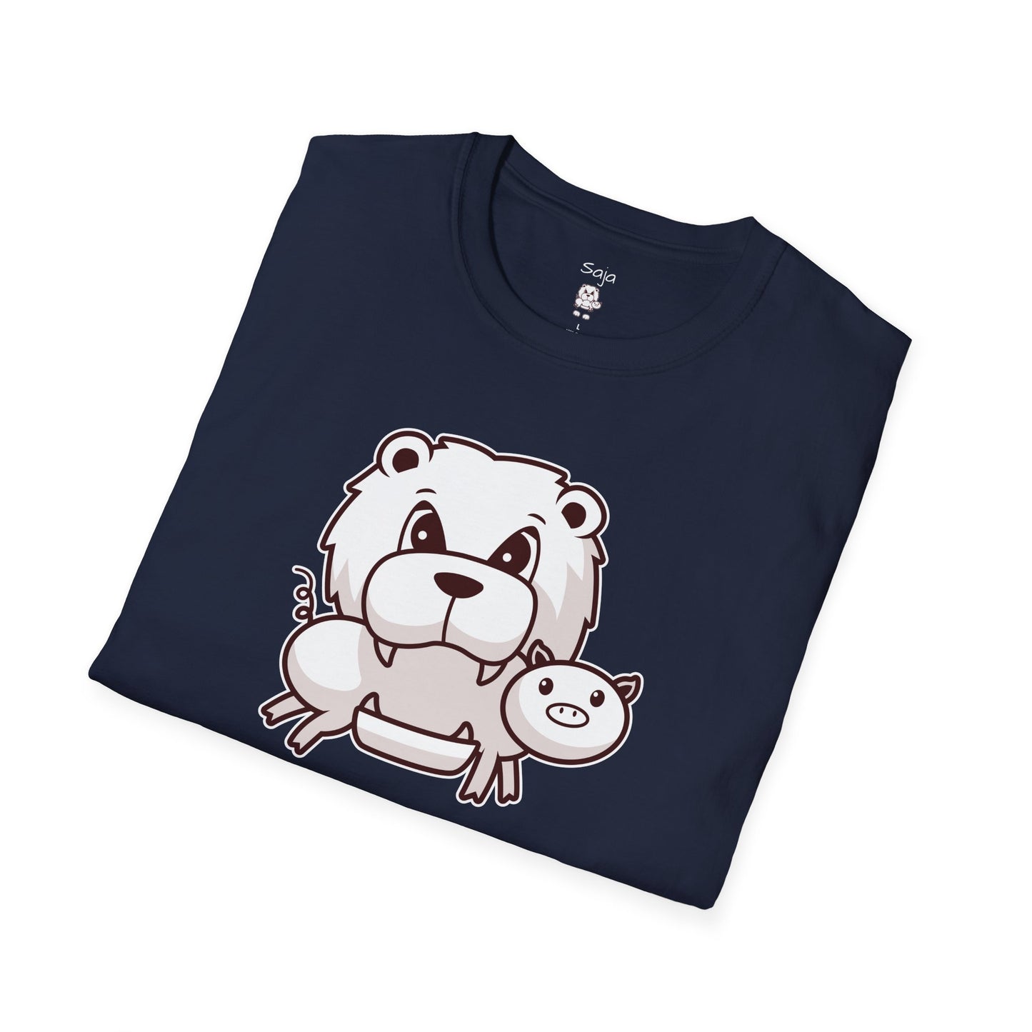 Saja & Joke Ball - B/W/S - Unisex Softstyle T-Shirt