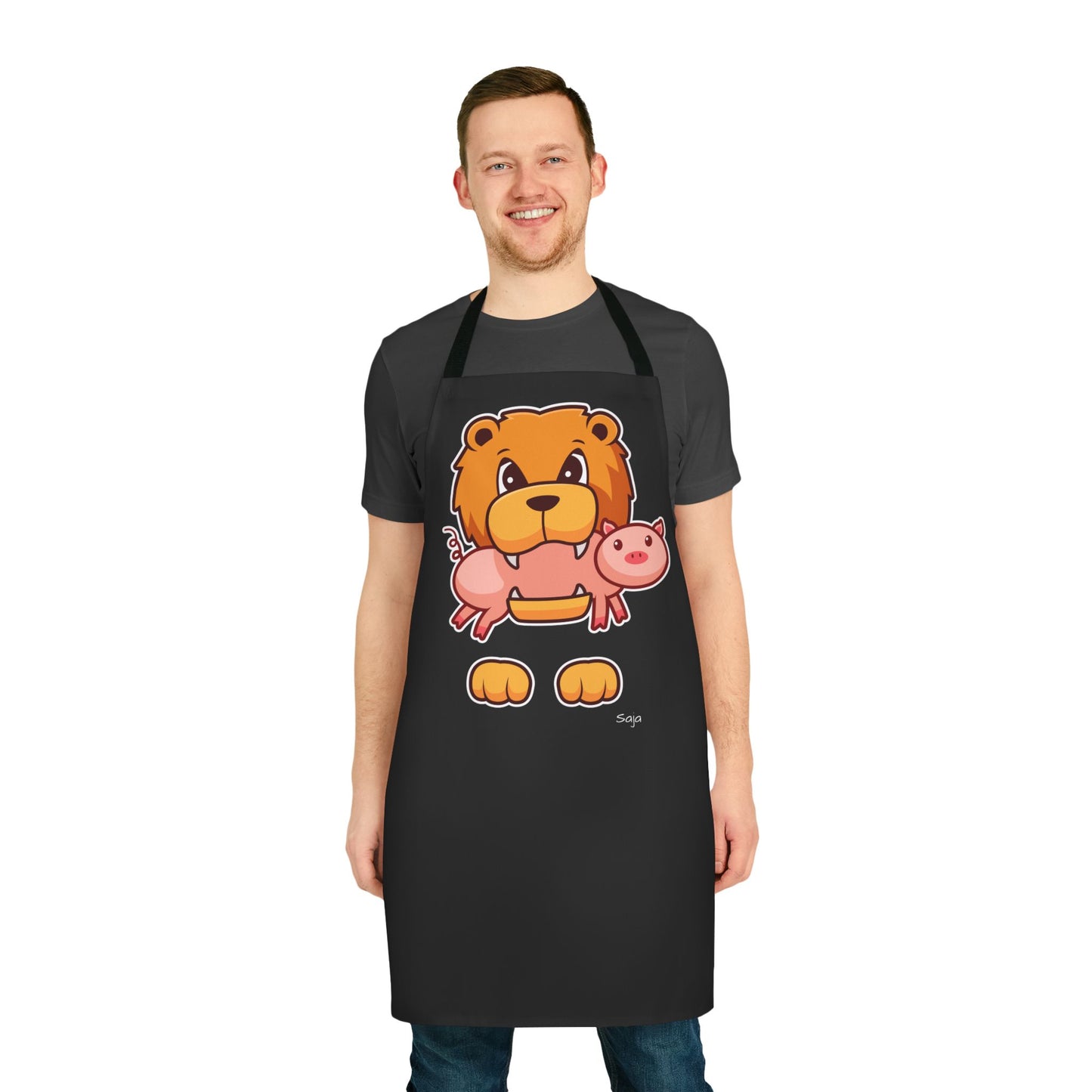 Saja & Joke Ball - Signature Color - Apron, Black Color Straps