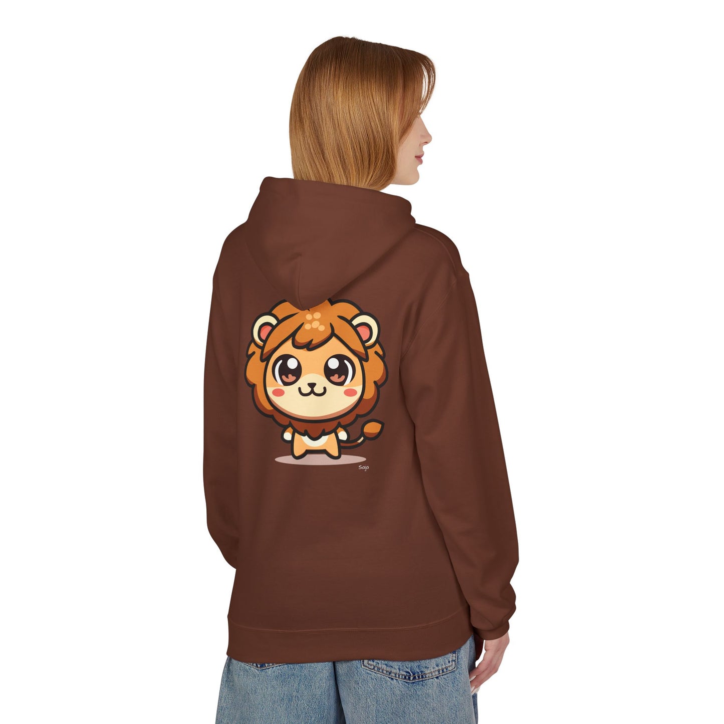 Saja - Chibi Form - Unisex Midweight Softstyle Fleece Hoodie