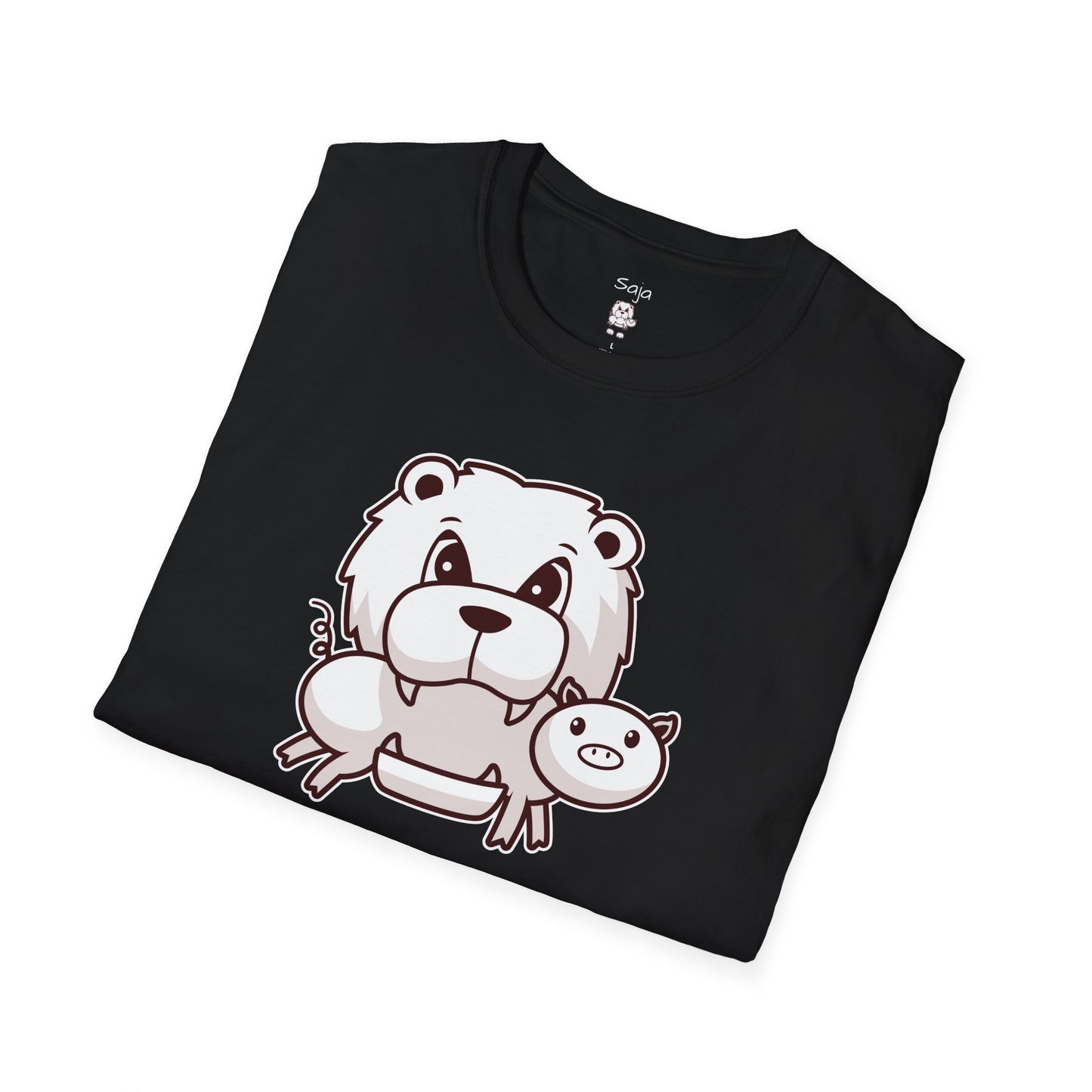 Saja & Joke Ball - B/W/S - Unisex Softstyle T-Shirt