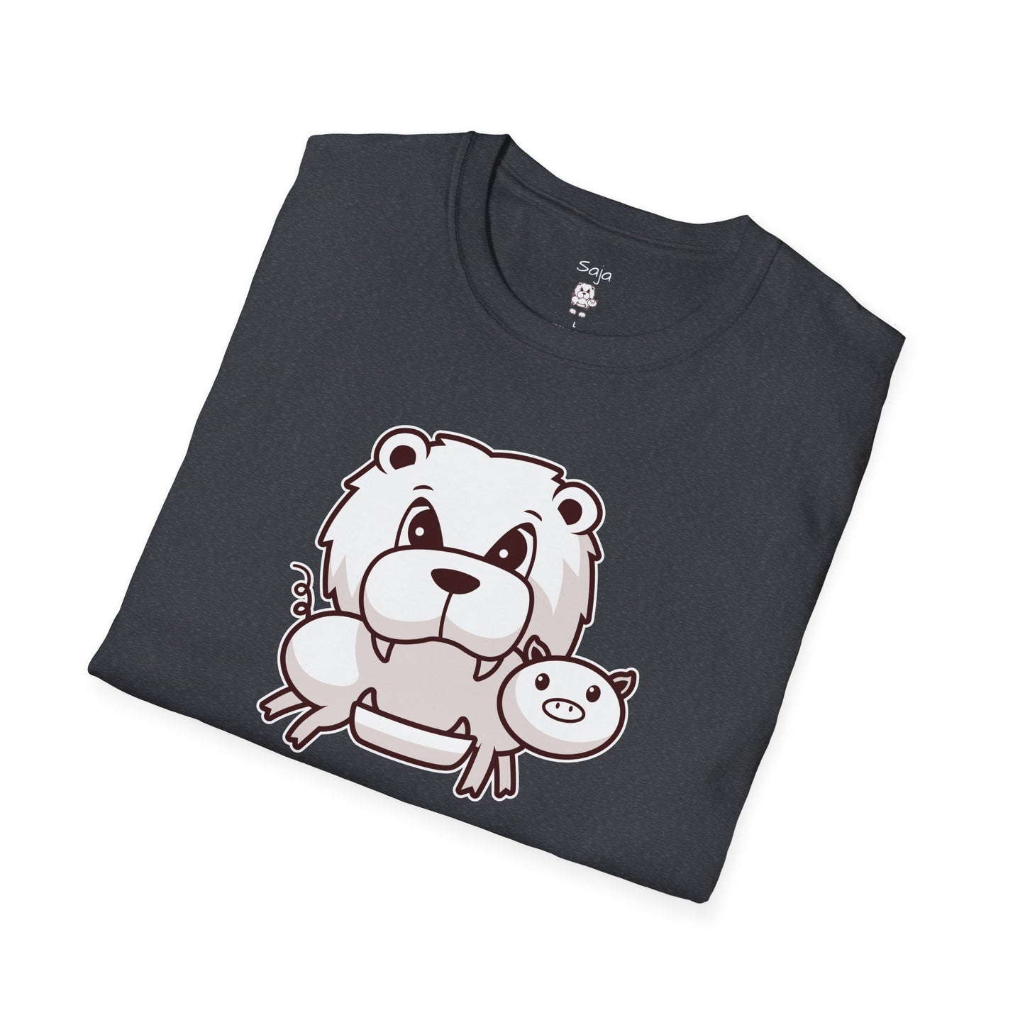 Saja & Joke Ball - B/W/S - Unisex Softstyle T-Shirt