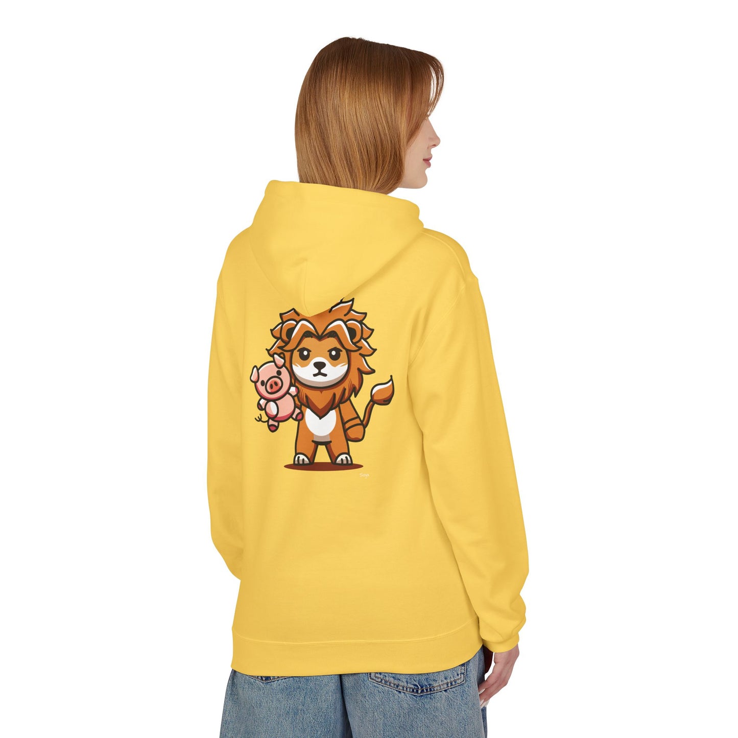 Saja & Joke Ball - Yeou Form - Unisex Midweight Softstyle Fleece Hoodie