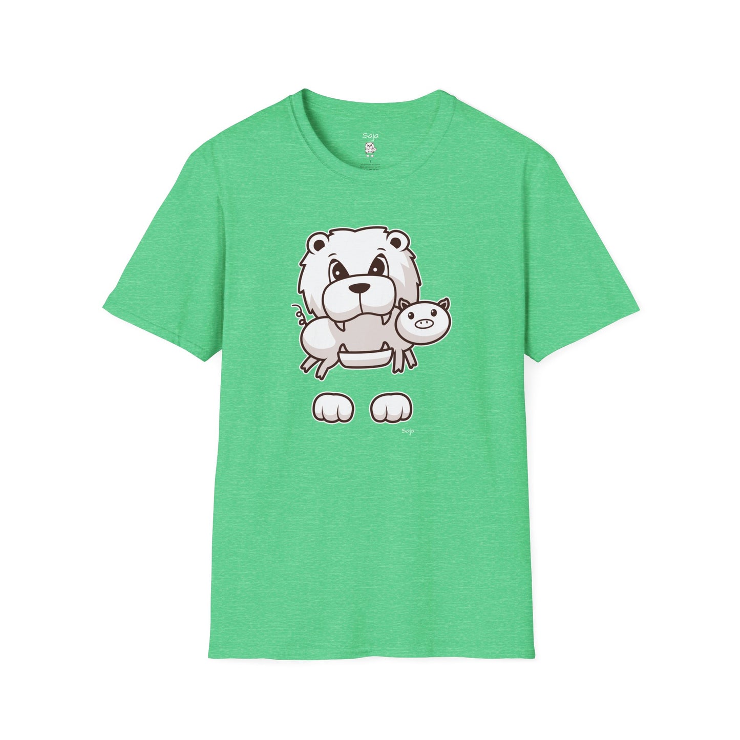 Saja & Joke Ball - B/W/S - Unisex Softstyle T-Shirt