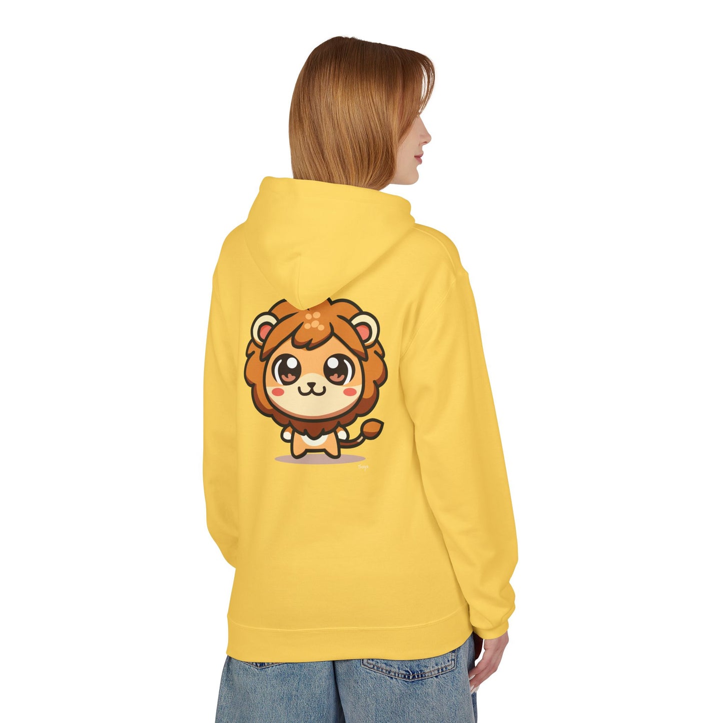 Saja - Chibi Form - Unisex Midweight Softstyle Fleece Hoodie