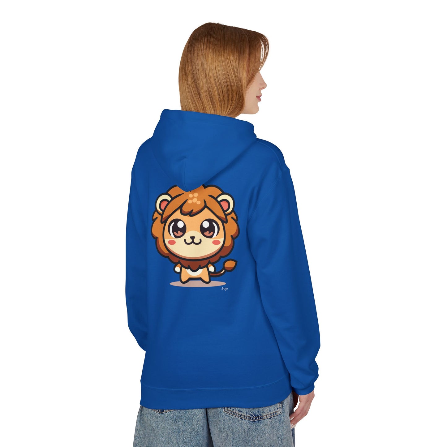 Saja - Chibi Form - Unisex Midweight Softstyle Fleece Hoodie