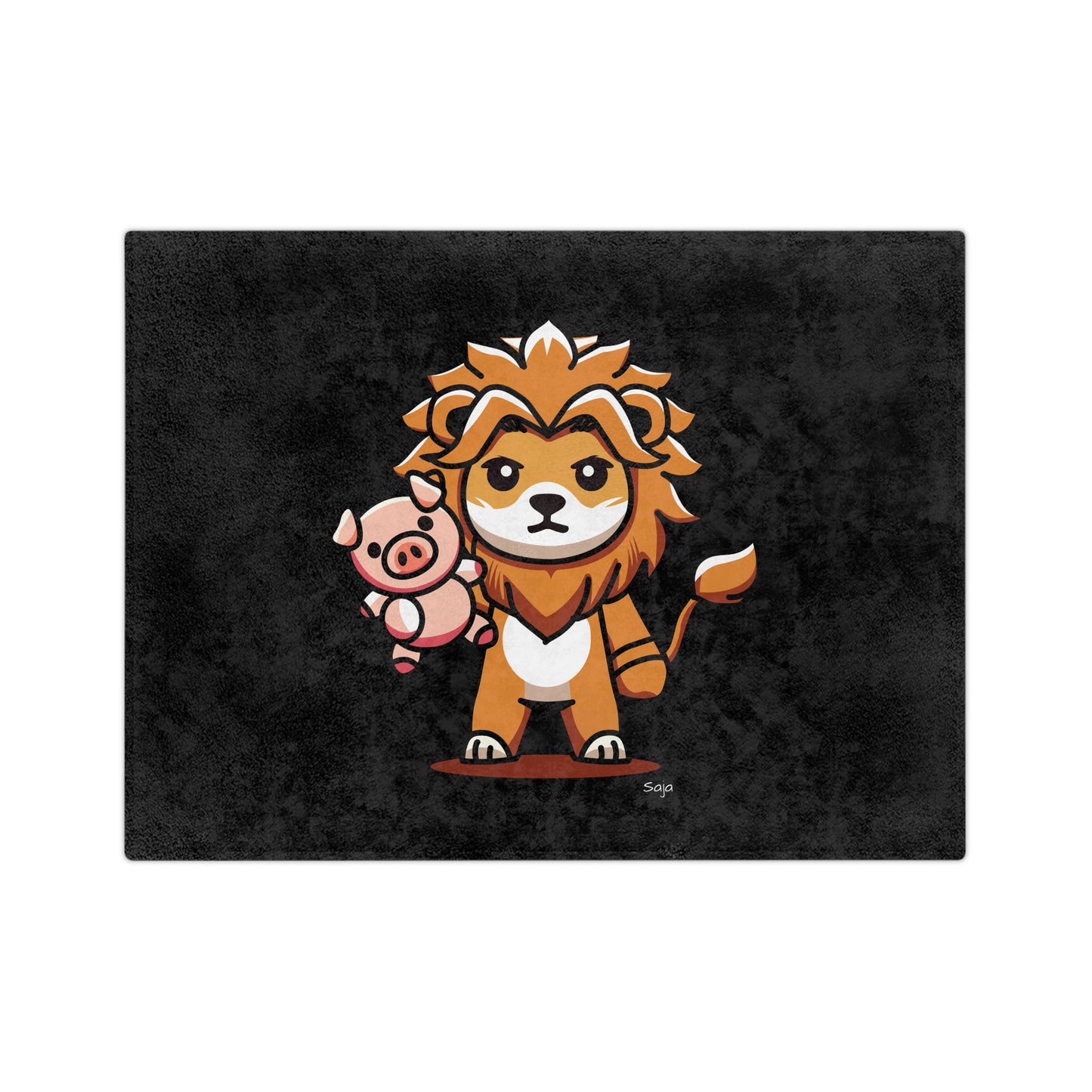 Saja & Joke Ball - Yeou Form - Velveteen Microfiber Blanket