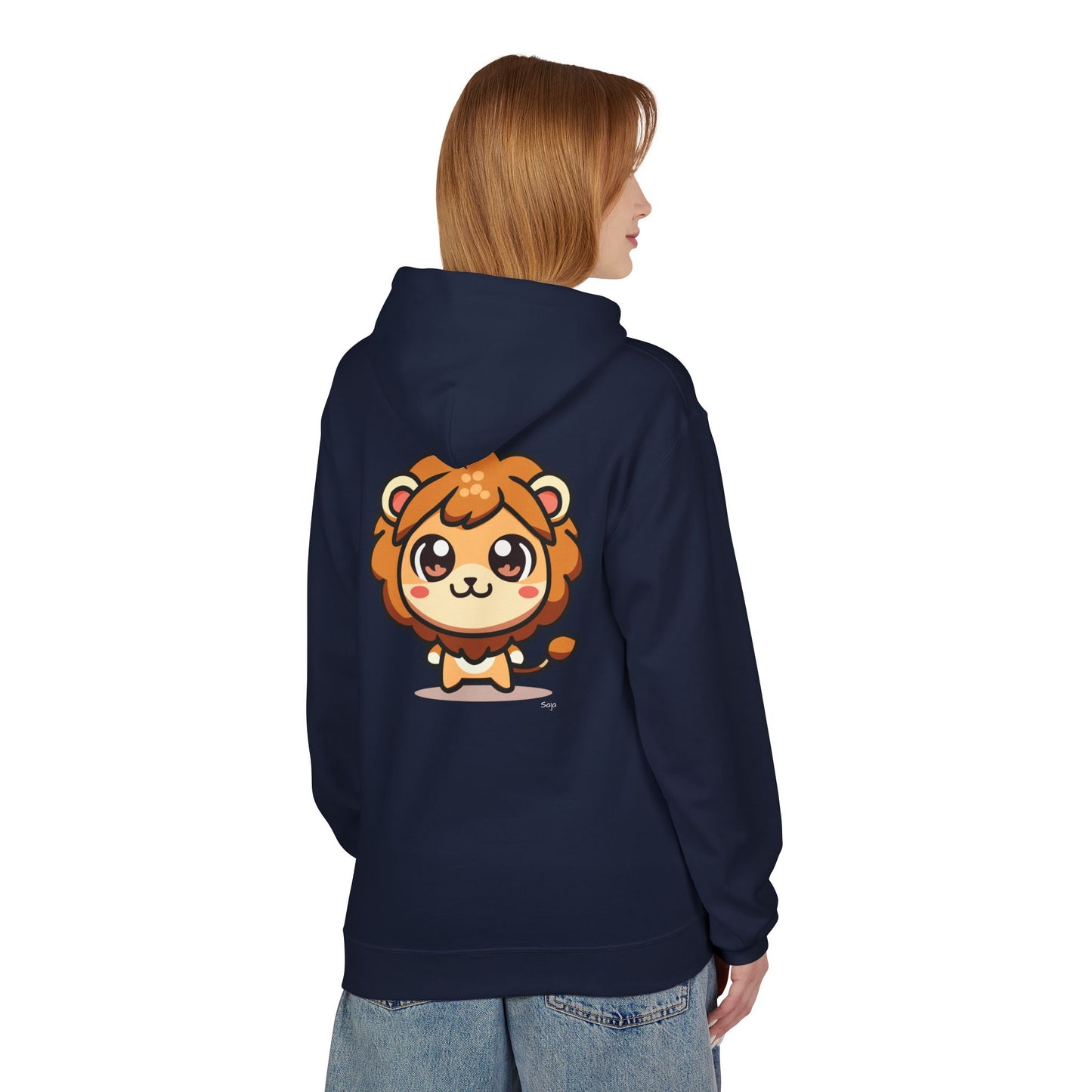 Saja - Chibi Form - Unisex Midweight Softstyle Fleece Hoodie