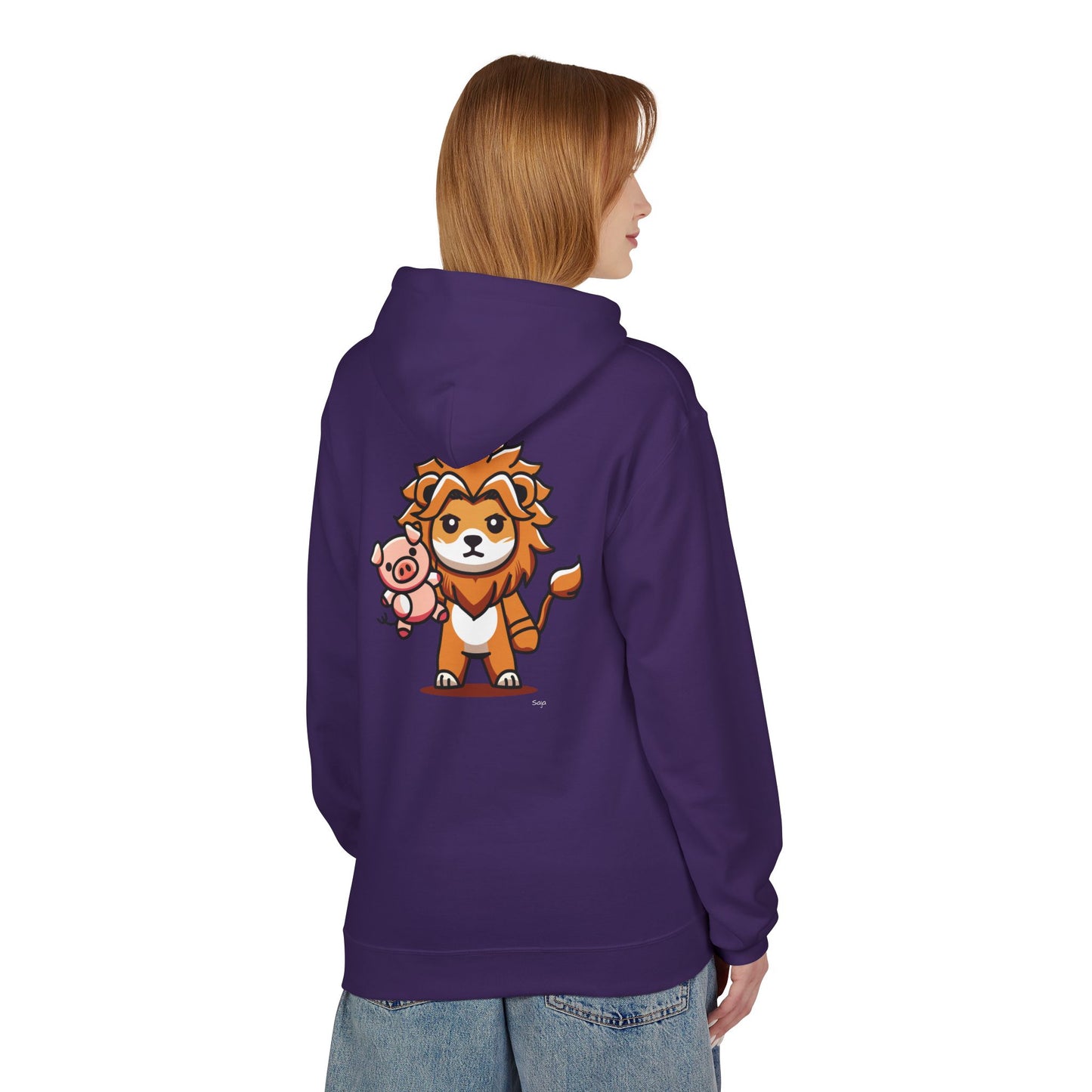 Saja & Joke Ball - Yeou Form - Unisex Midweight Softstyle Fleece Hoodie