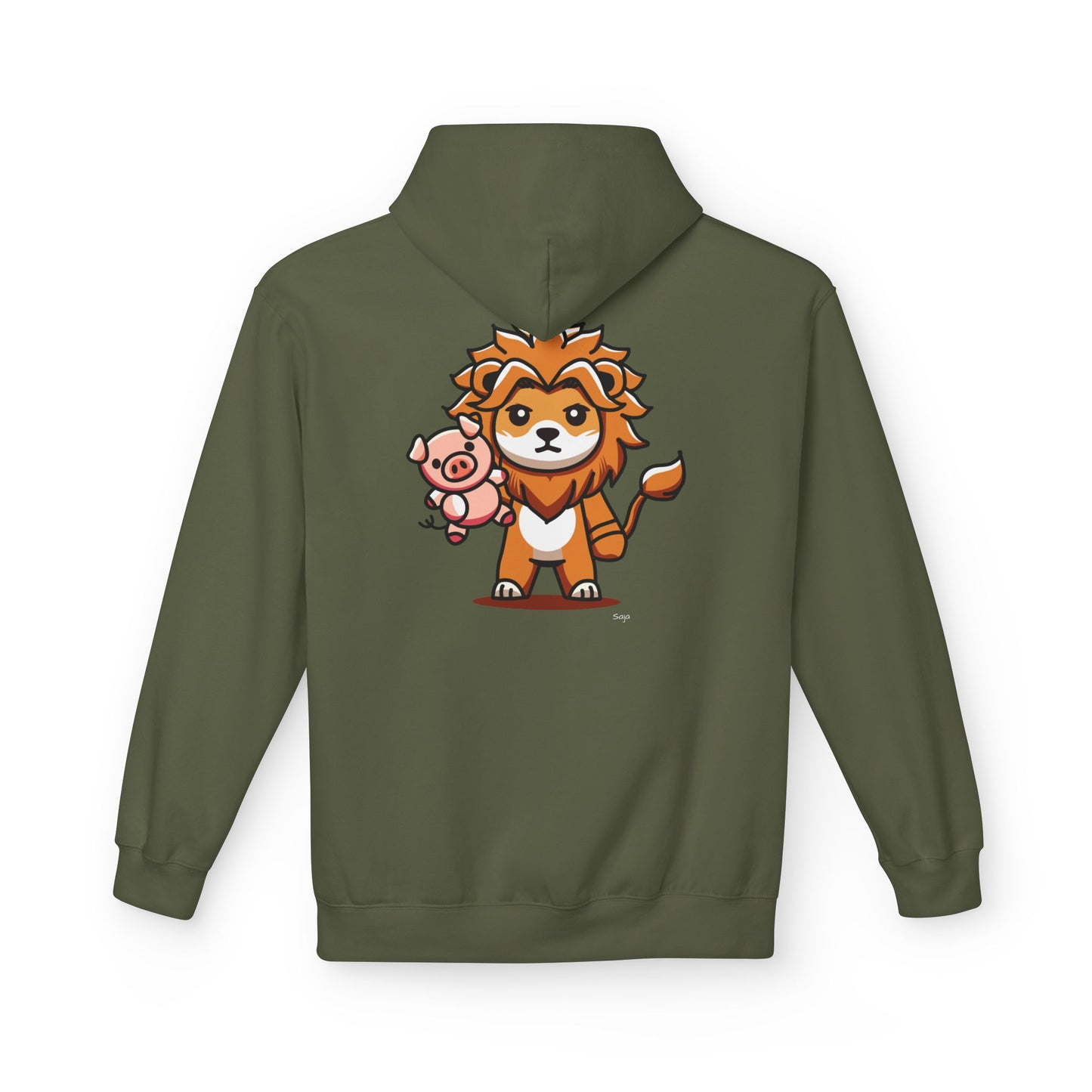 Saja & Joke Ball - Yeou Form - Unisex Midweight Softstyle Fleece Hoodie