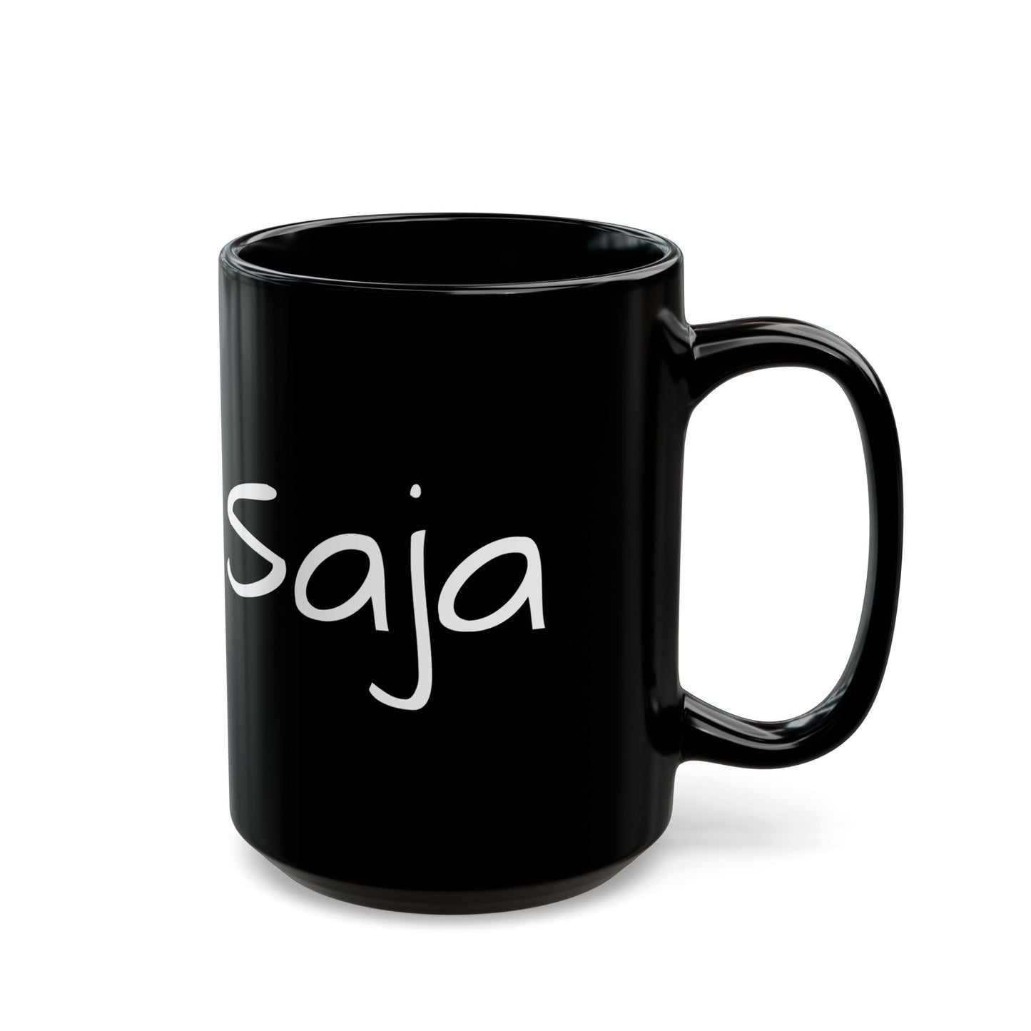 Saja & Joke Ball - Signature Color - Black Mug (15oz)