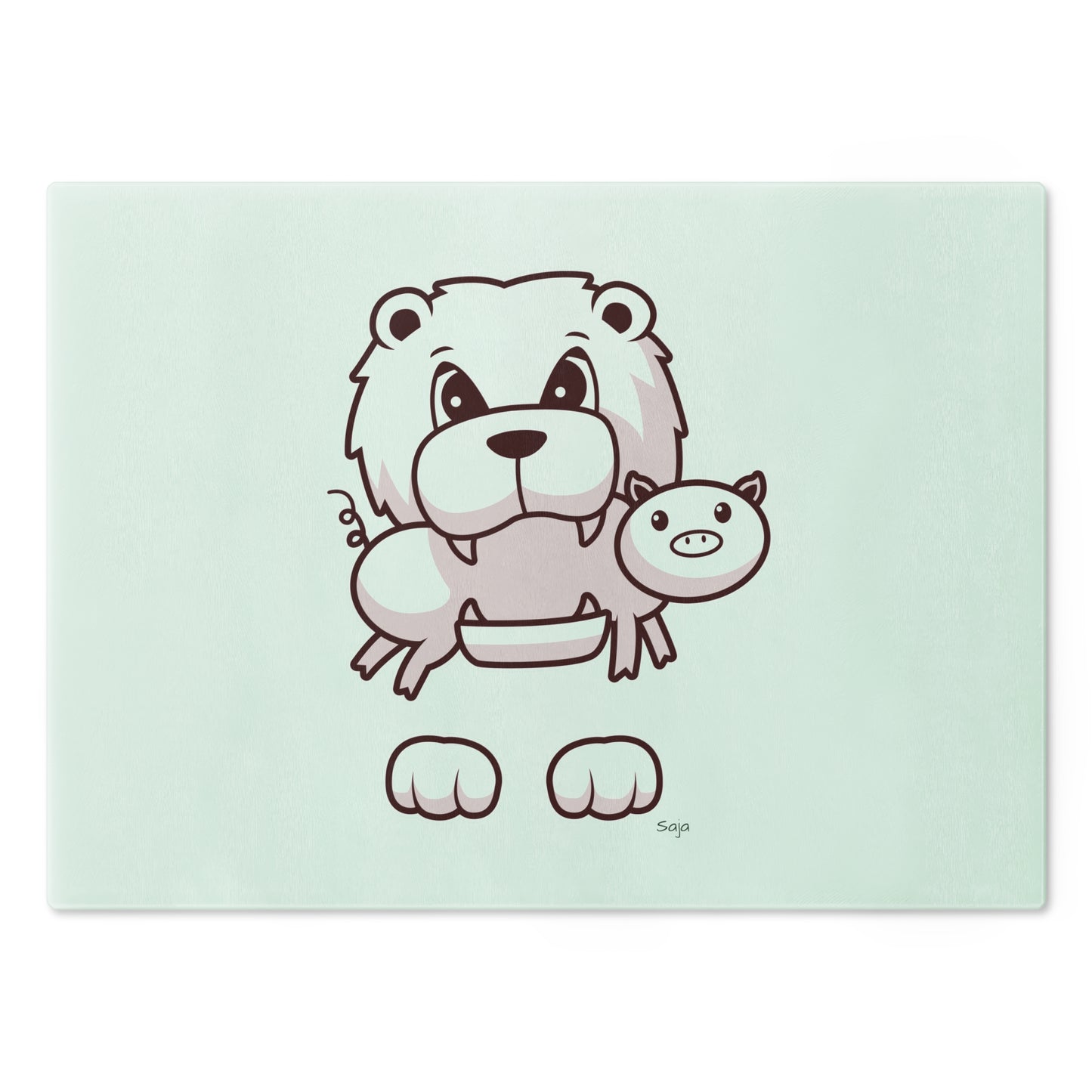 Saja & Joke Ball - B/W/S - Cutting Board