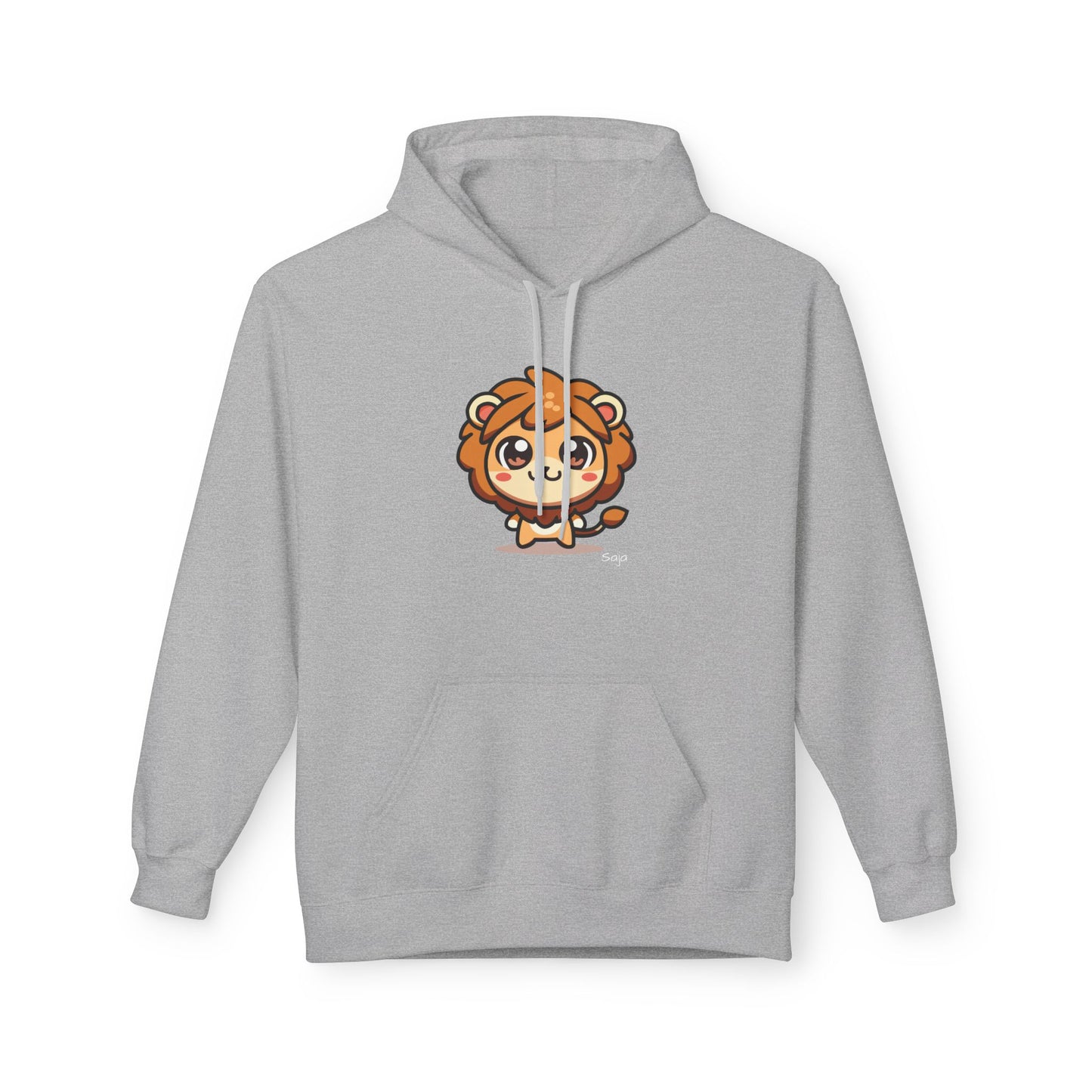 Saja - Chibi Form - Unisex Midweight Softstyle Fleece Hoodie [Front]