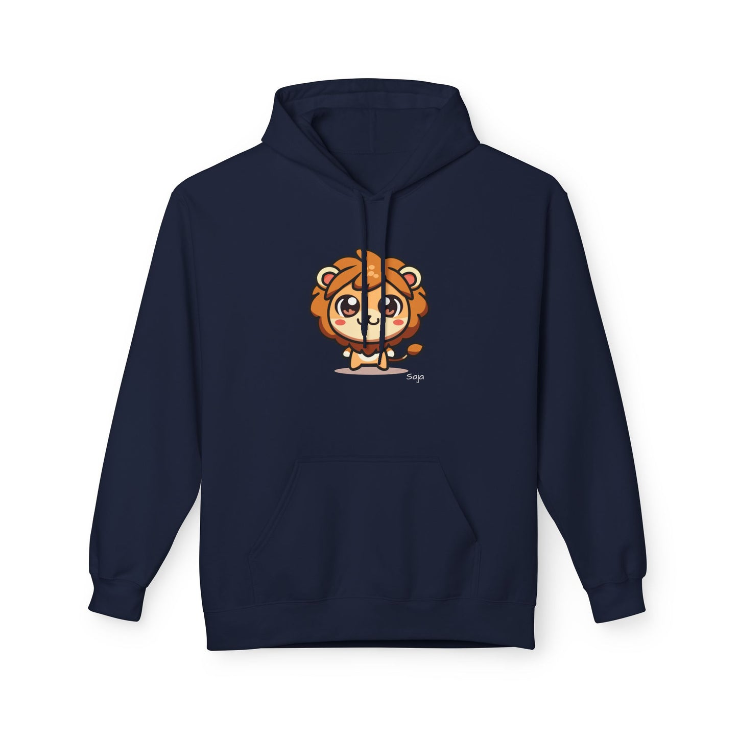 Saja - Chibi Form - Unisex Midweight Softstyle Fleece Hoodie [Front]